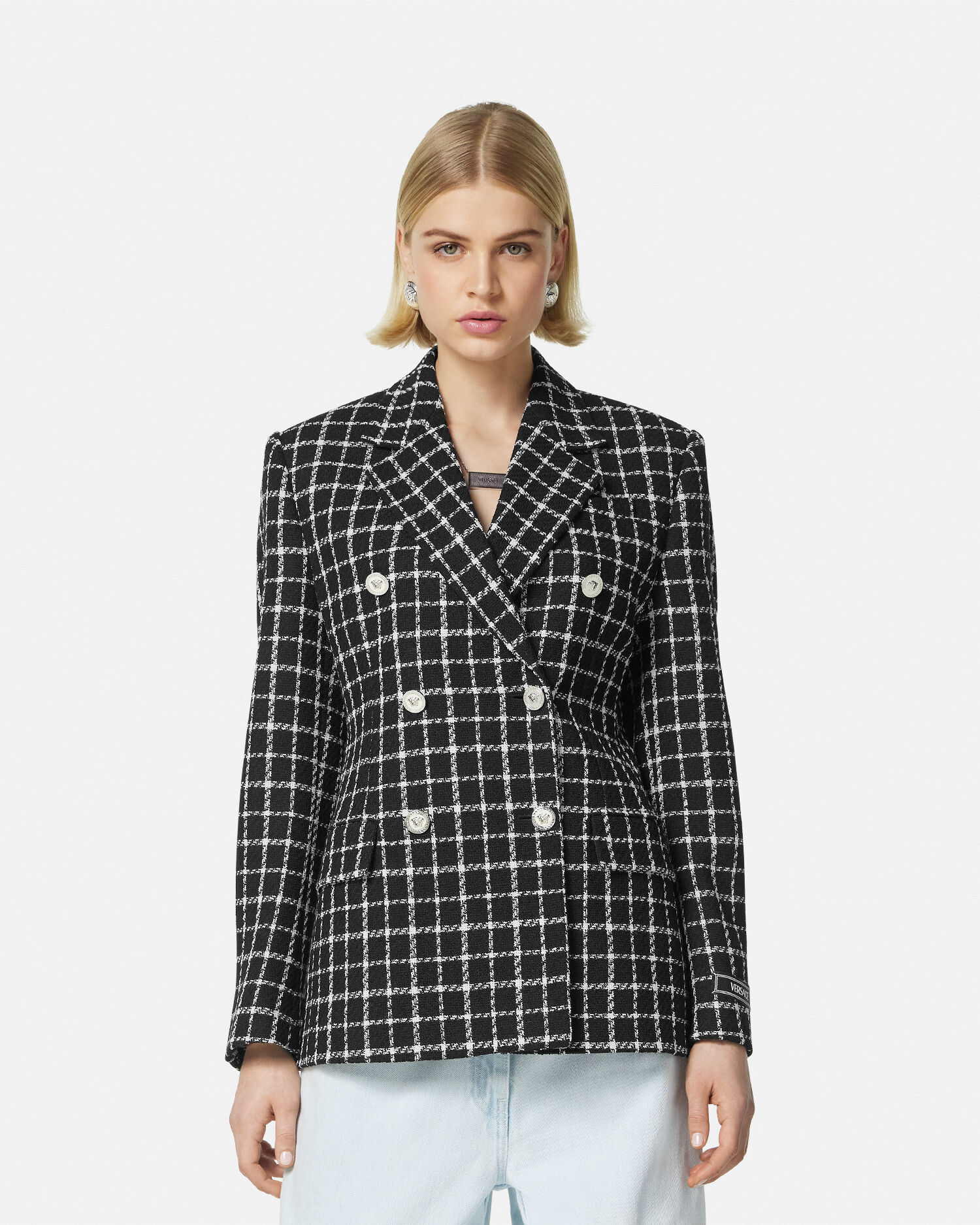 Versace sales coat sale