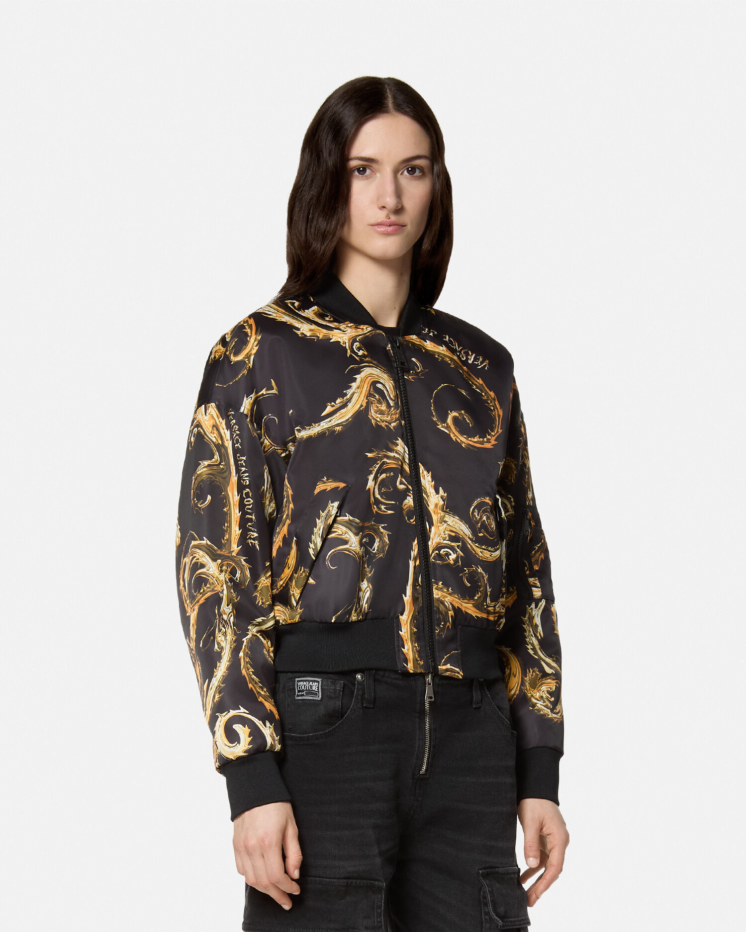 Versace jeans couture bomber sales