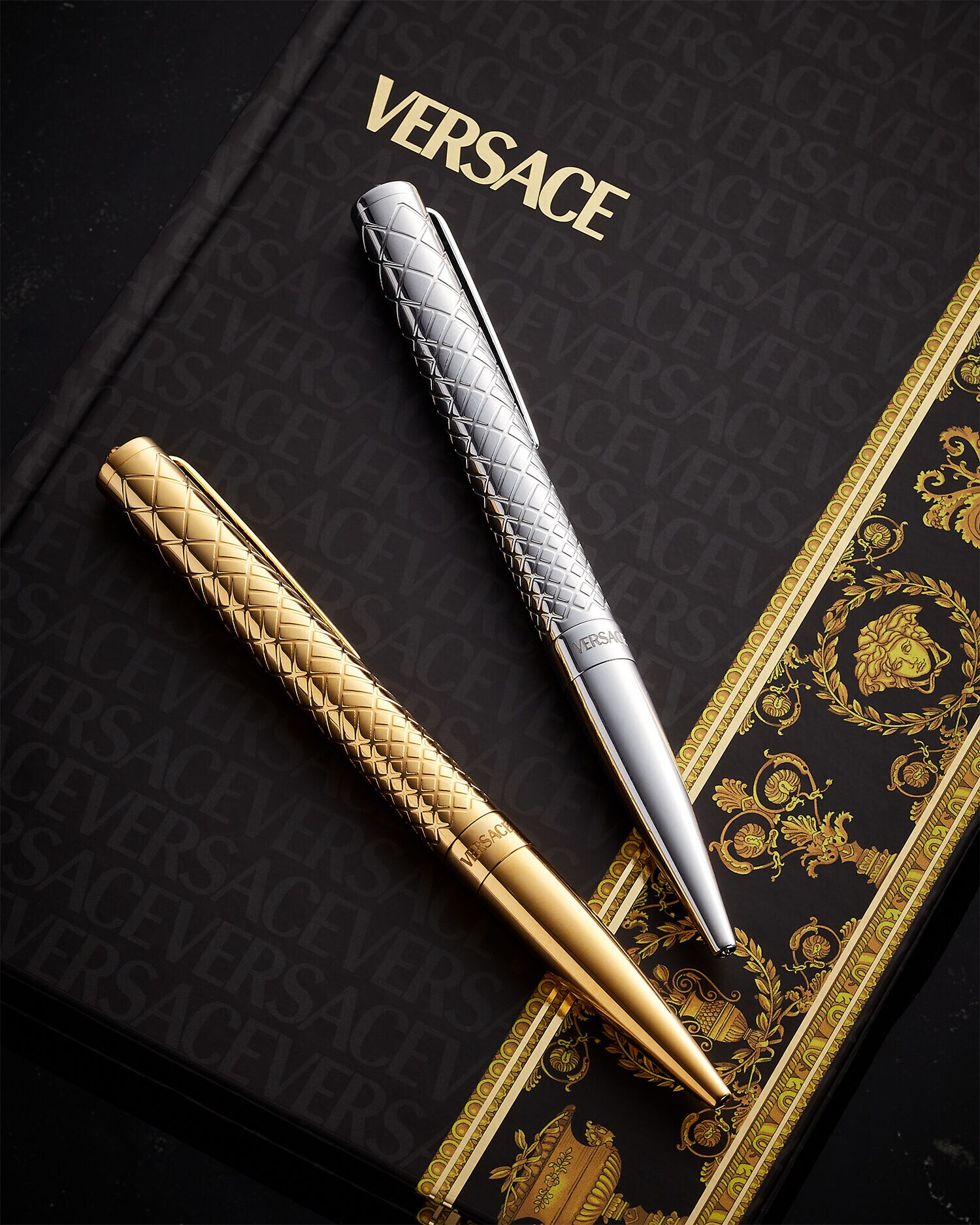 GIANNI VERSACE ボールペン Reve Ball-Point Pen Gold | VERSACE US
