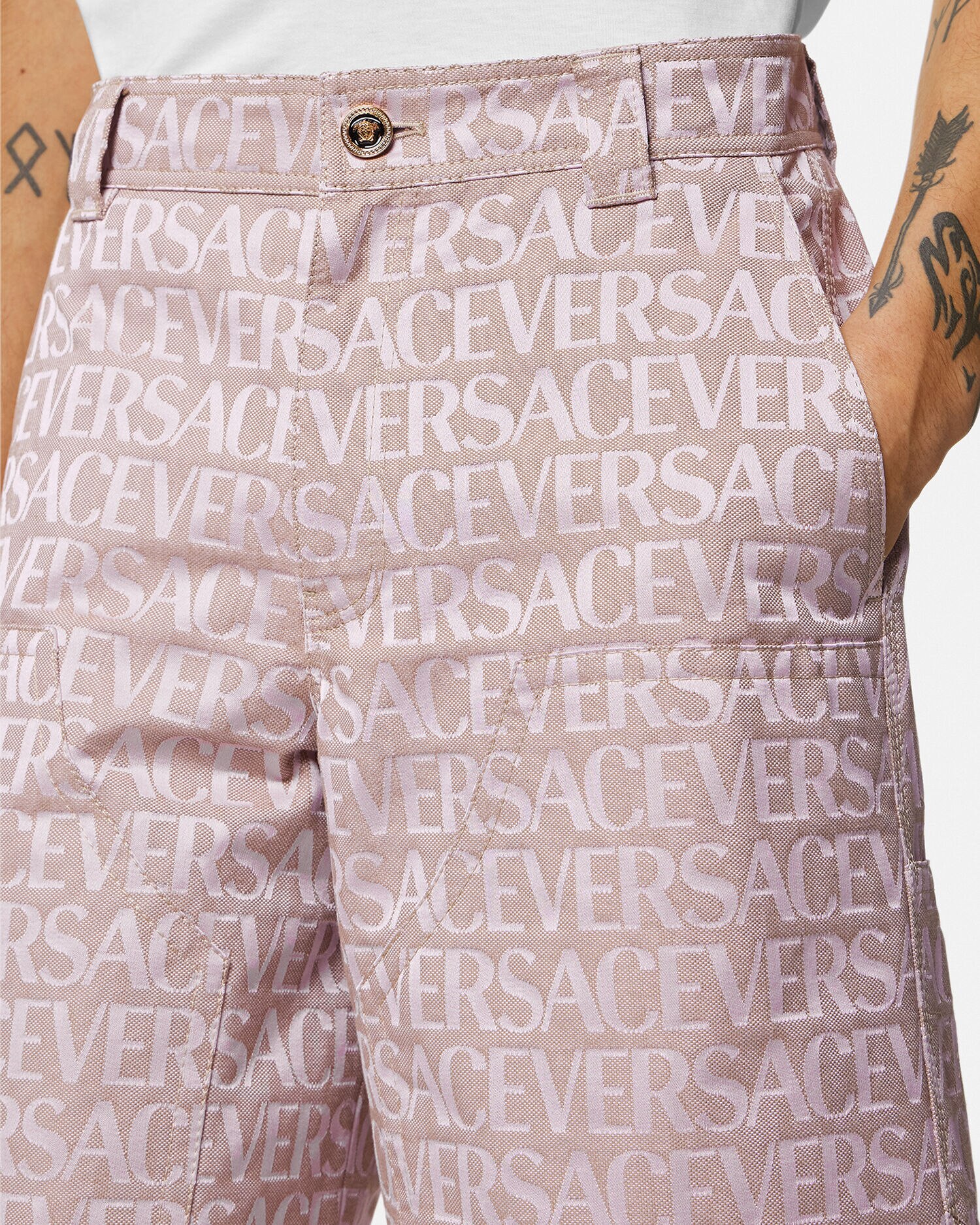 Versace kith shorts hot sale