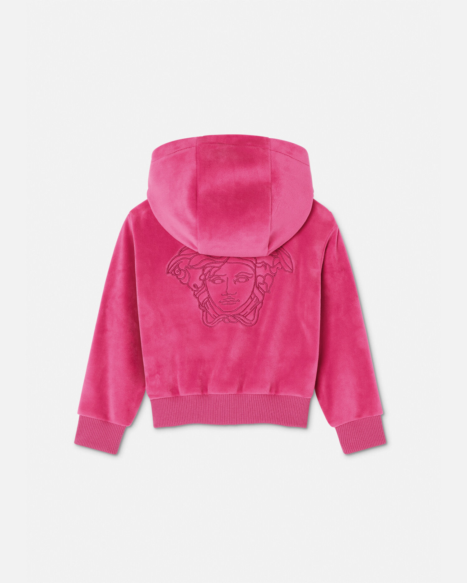 Versace velour hoodie top