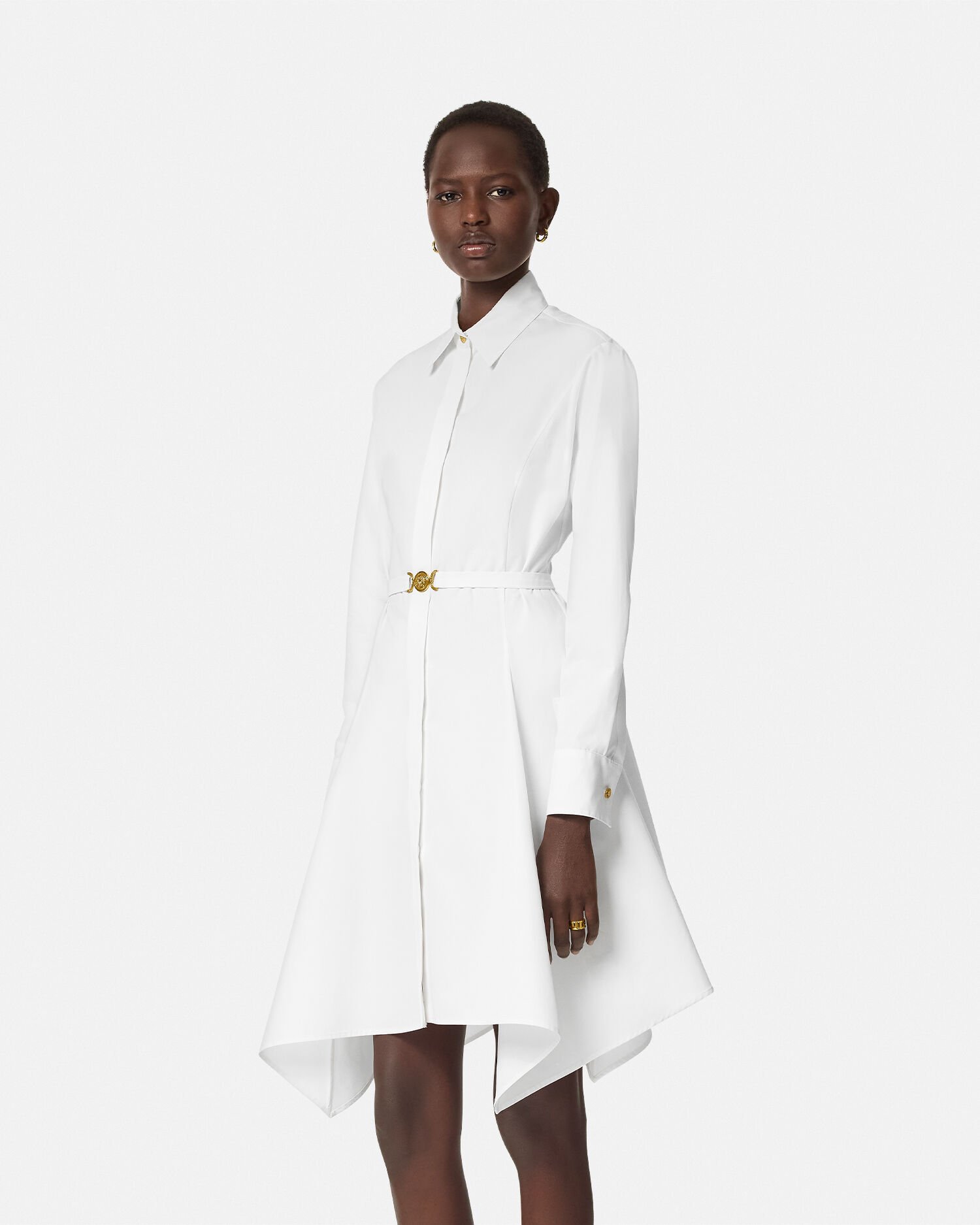 Versace medusa dress shirt top