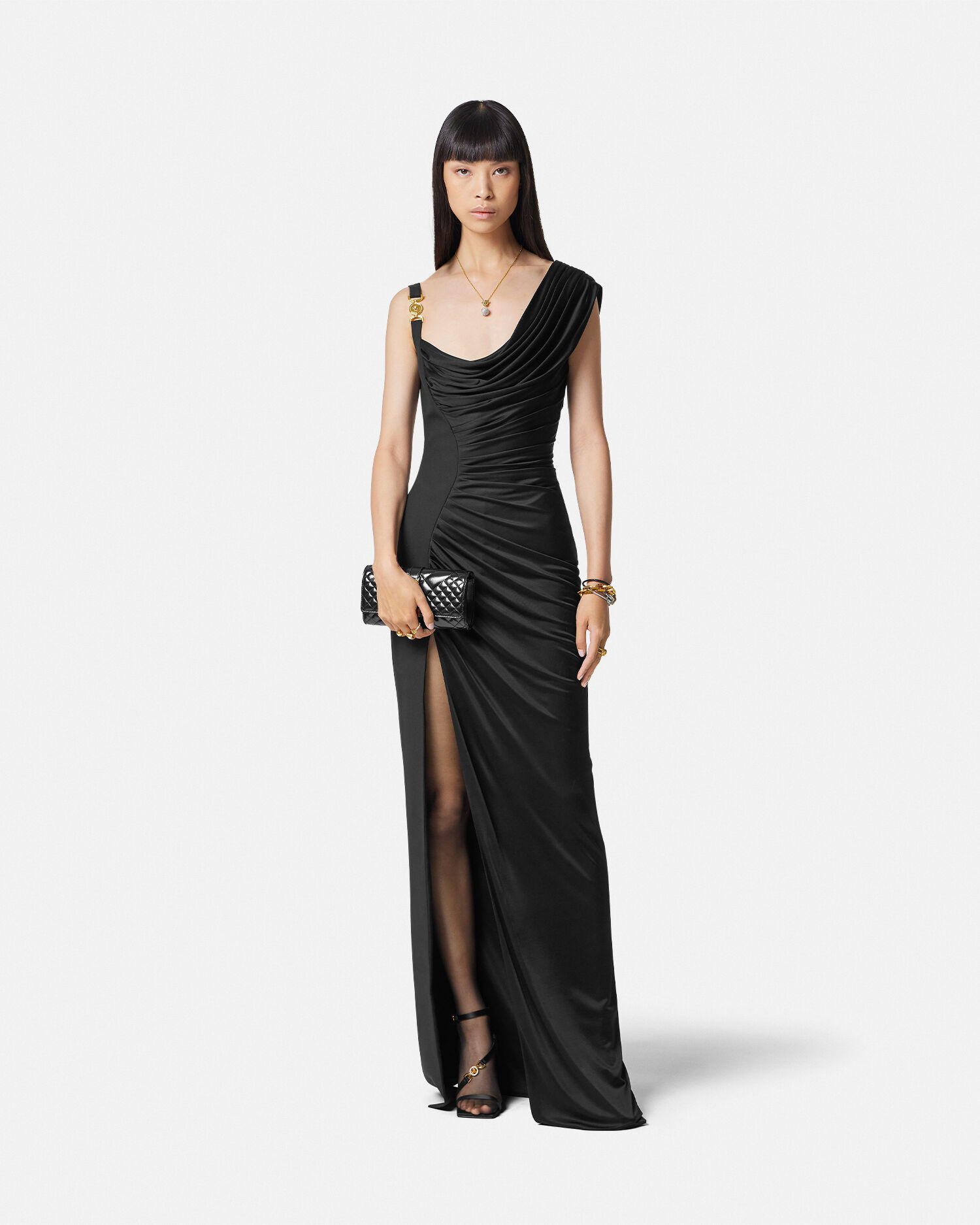 Robe de soir e drap e Medusa 95