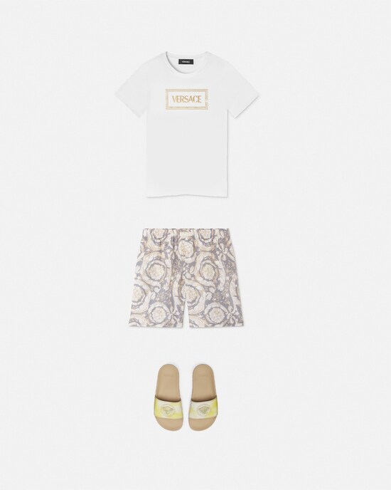 Short de bain imprim&eacute; Kids Gris 2