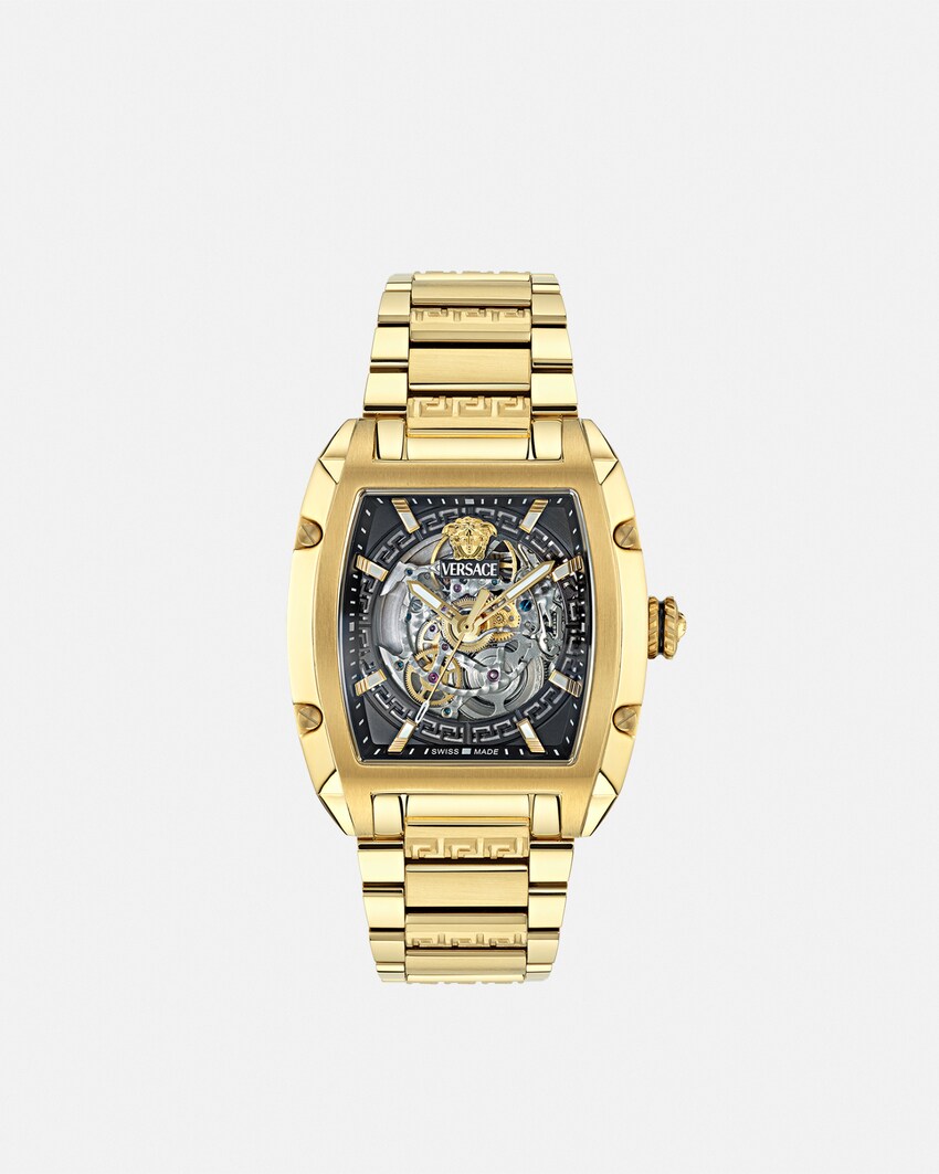 Versace Dominus Skeleton Watch