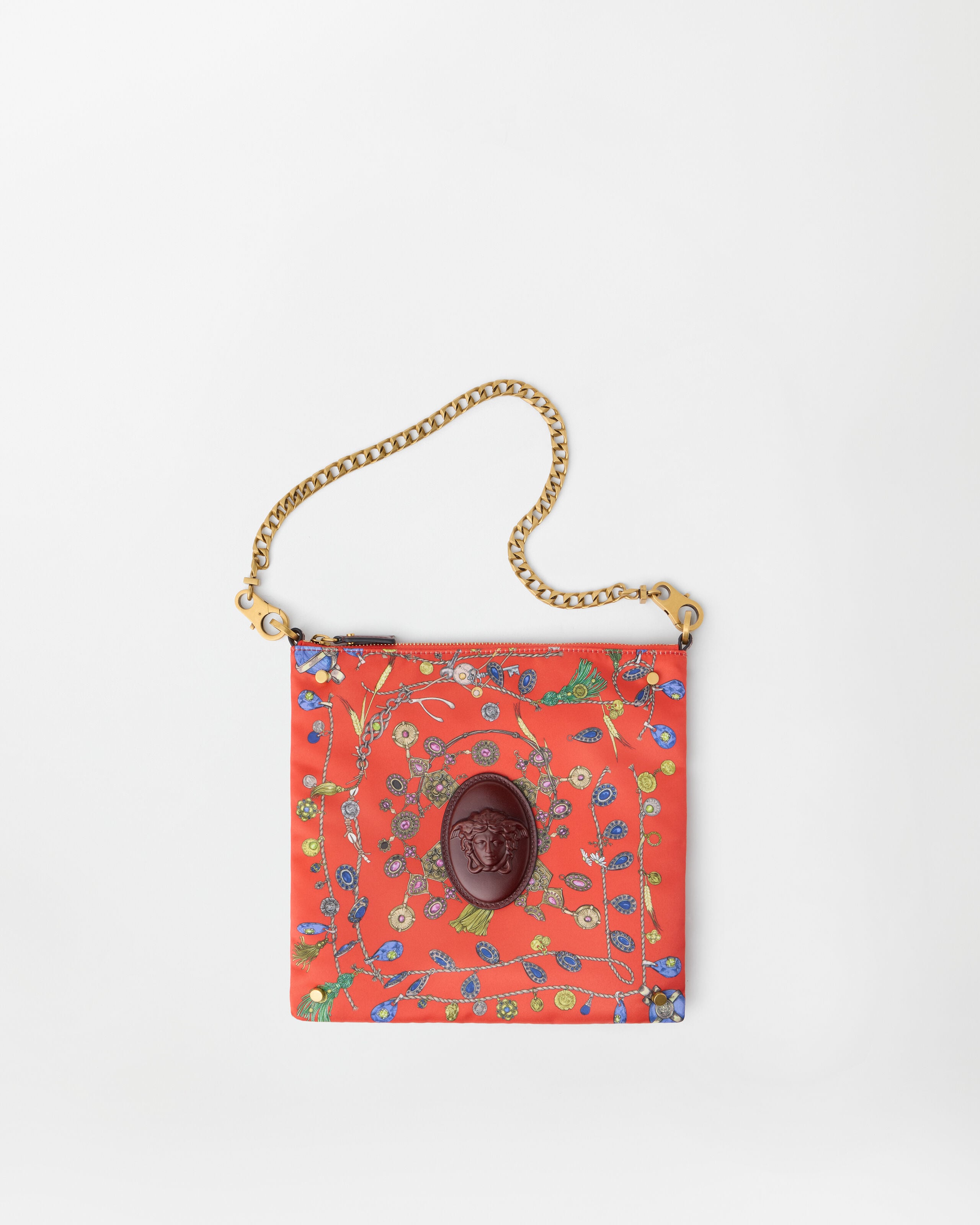 Versace cabine printed duchesse shoulder bag