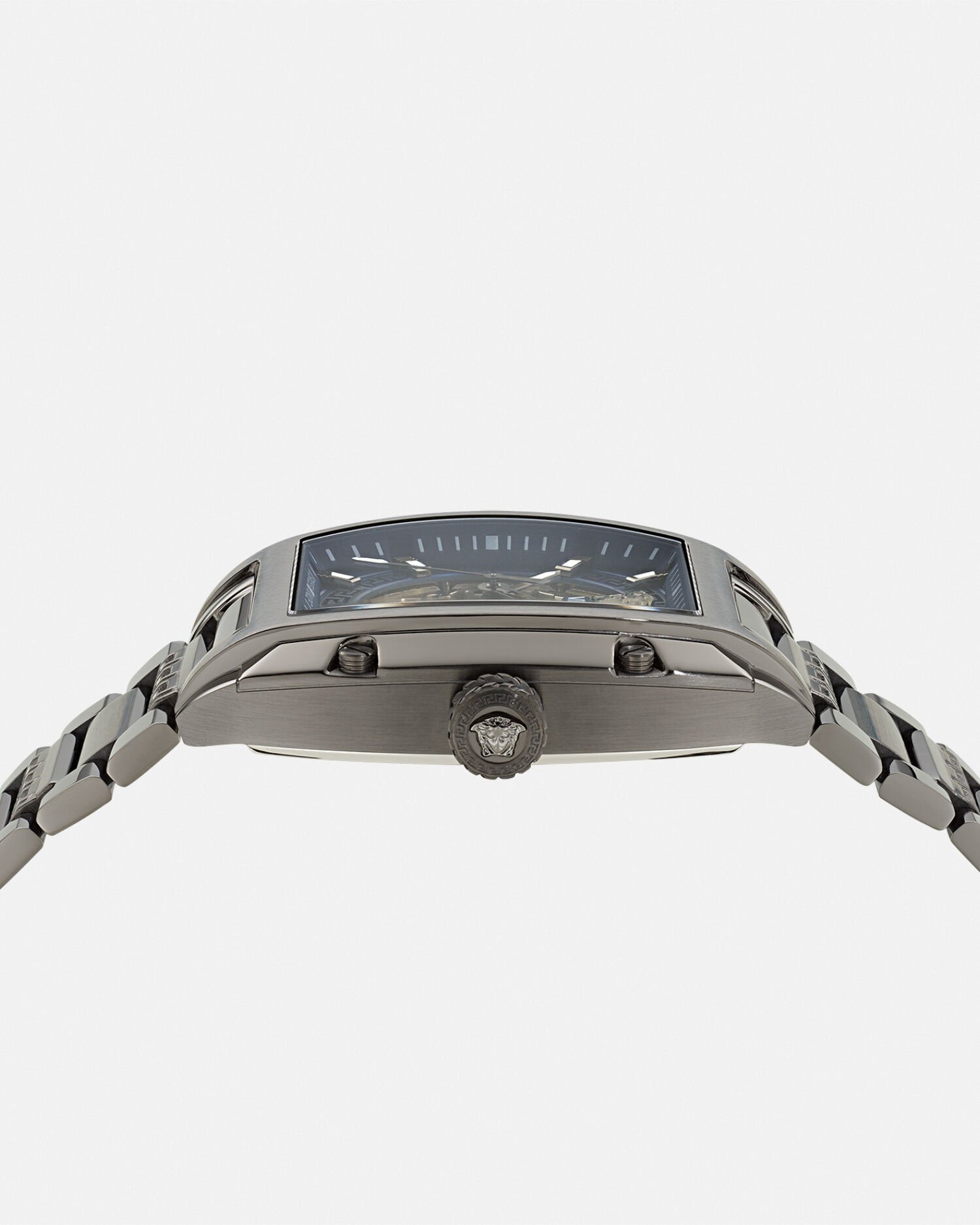 Versace Dominus Skeleton Watch Gray VERSACE US