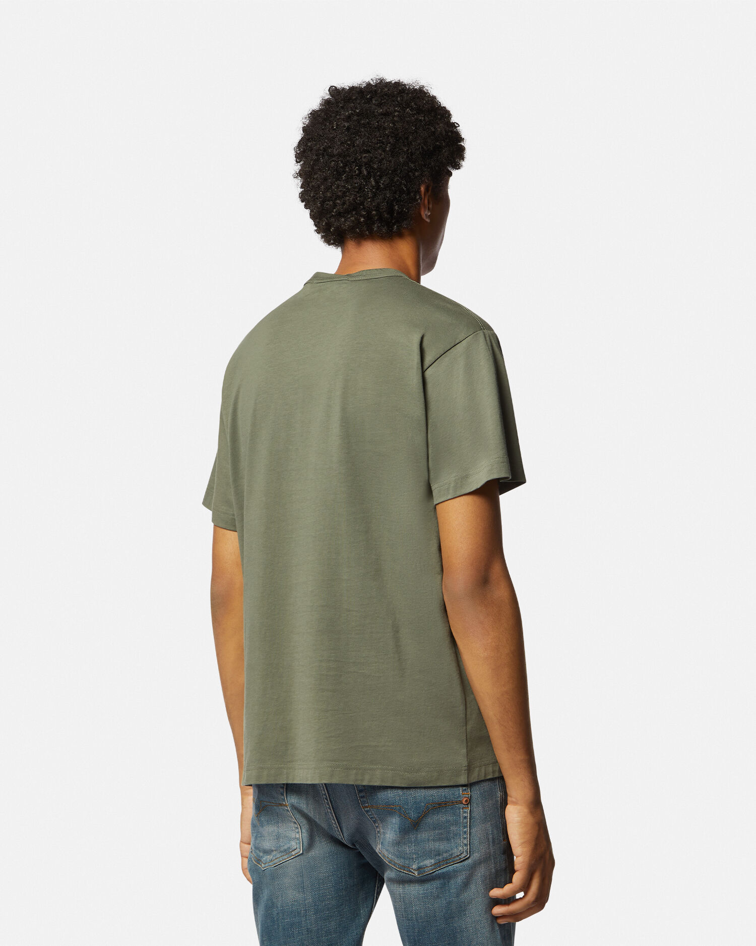 Versace green shop t shirt