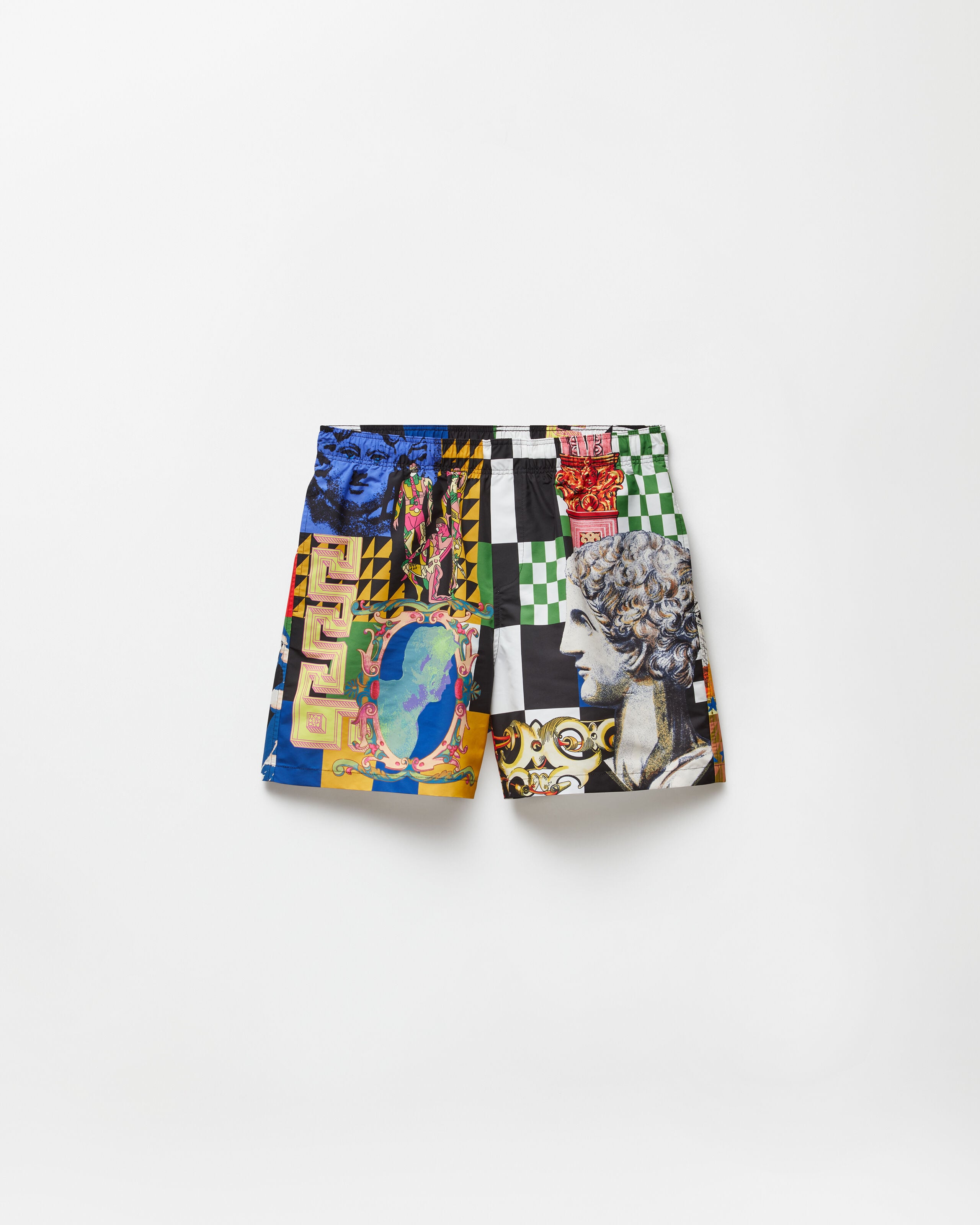 Printed Boardshorts Print | VERSACE US