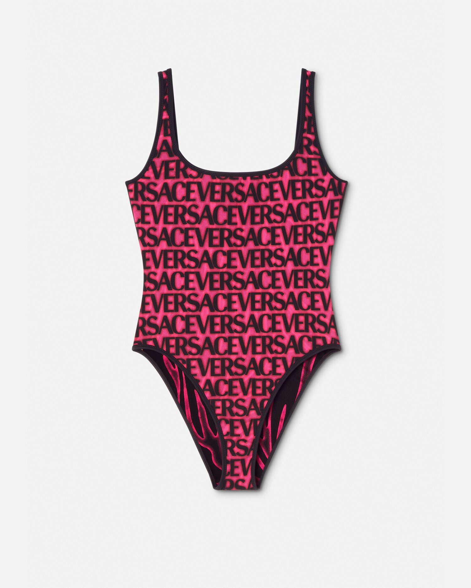 Versace Allover Reversible Swimsuit Print VERSACE US