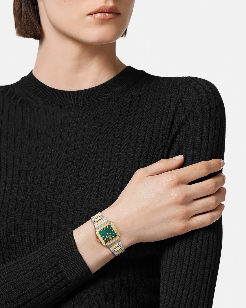 Greca Edge Watch Gold+Silver 4