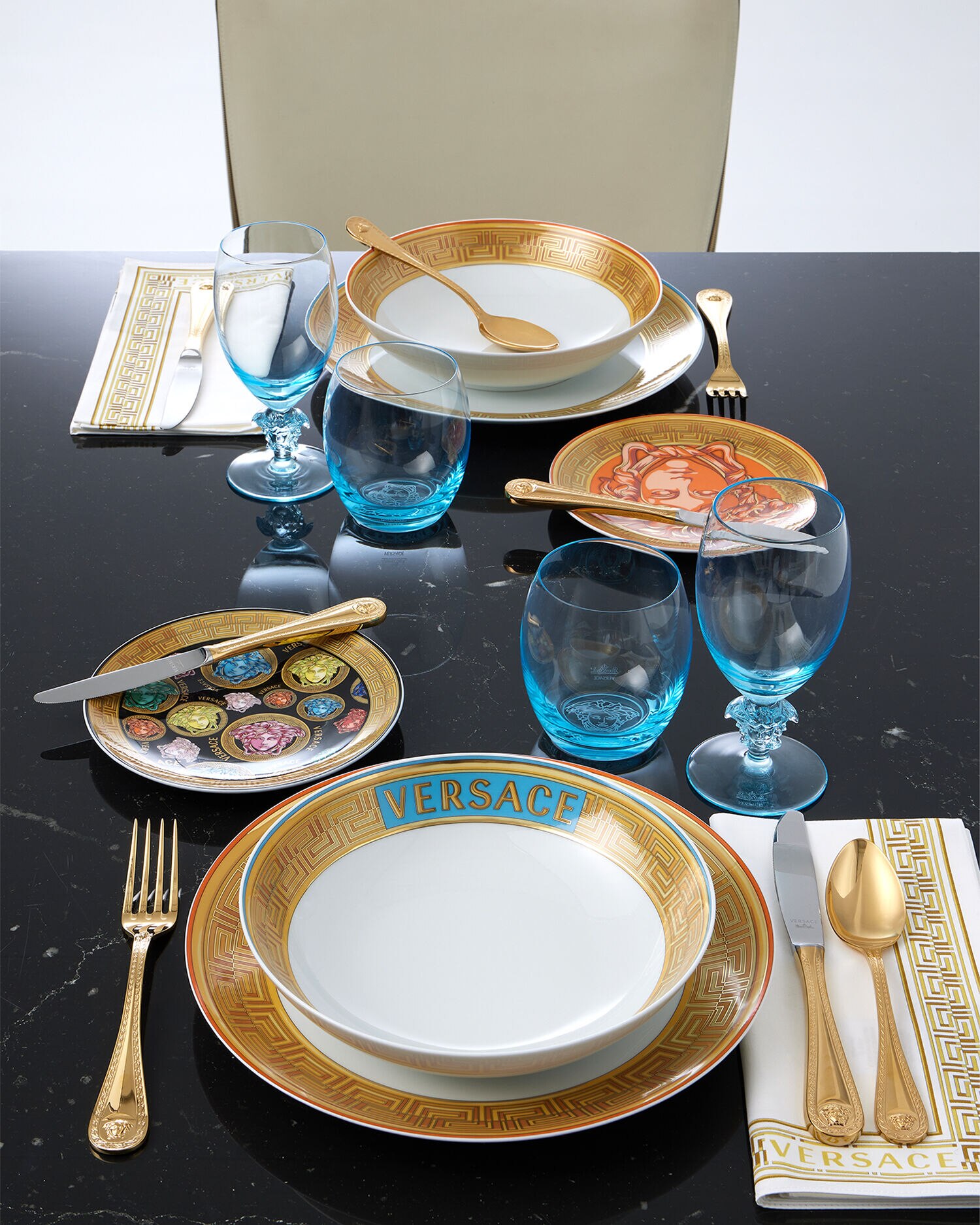 Luxury Plates Dinnerware VERSACE US