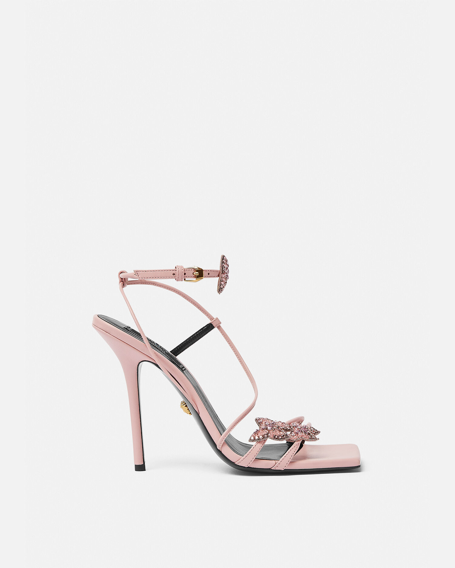 Versace hotsell strappy heels