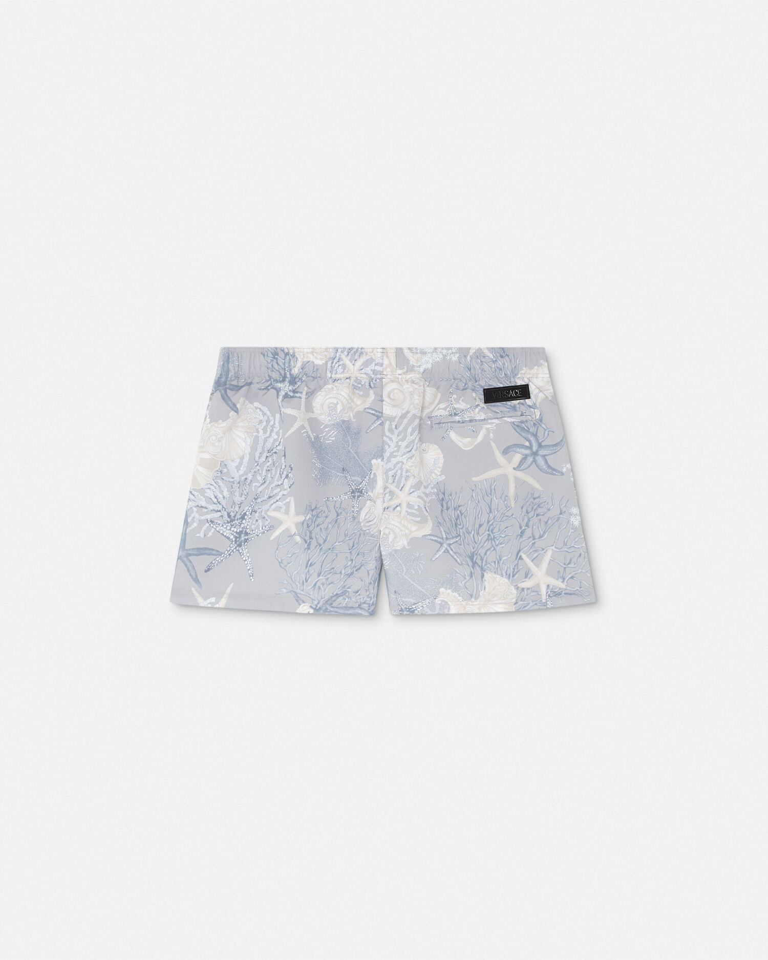 White versace swim shorts sales