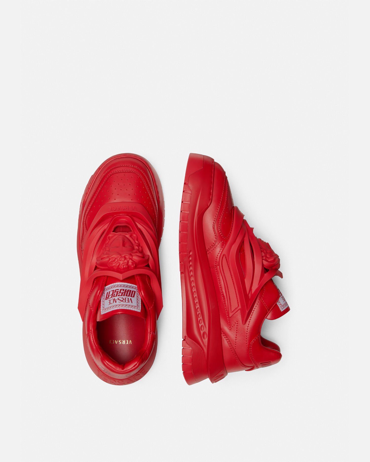 All red versace shoes sale