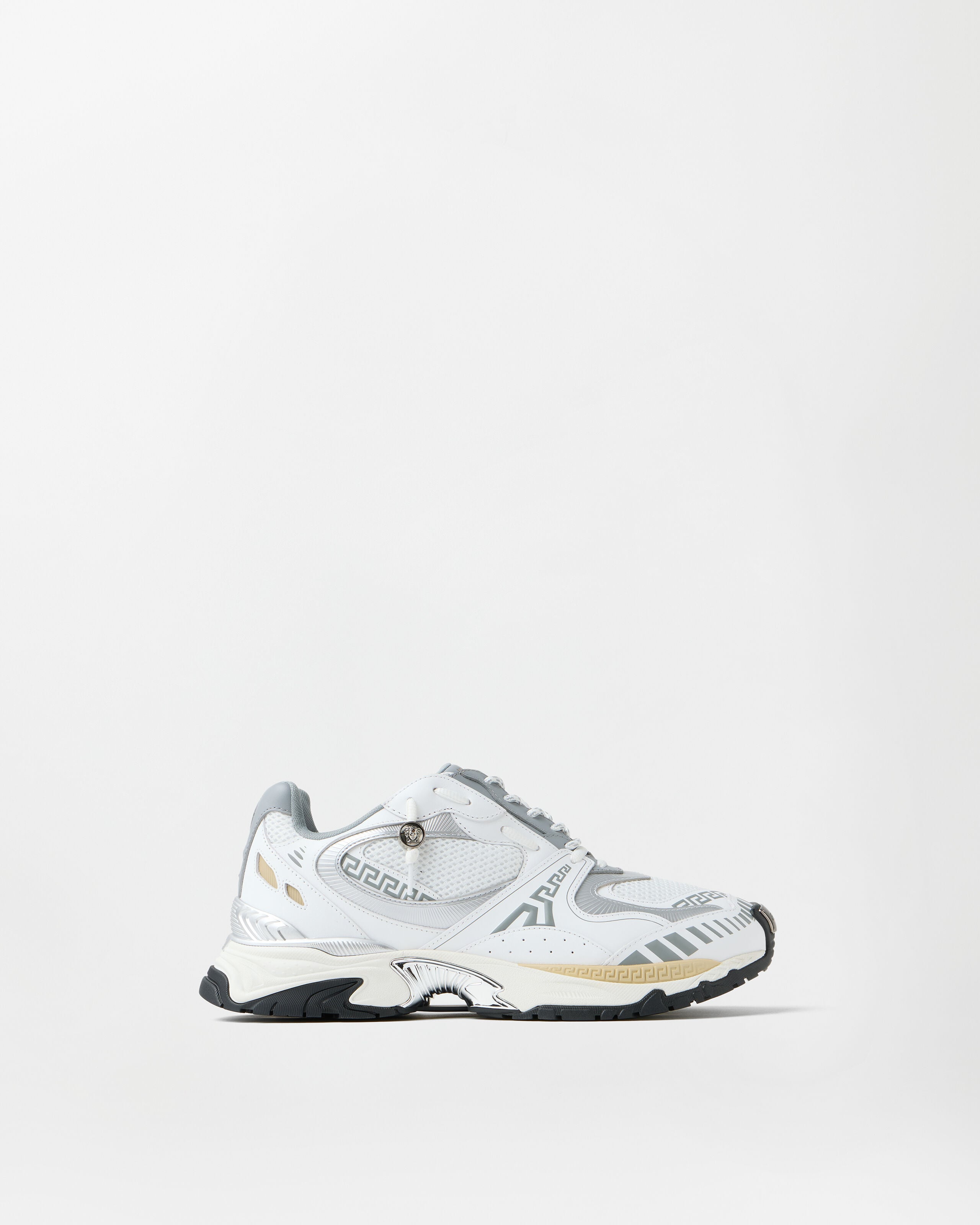 Versace icaro leather sneakers