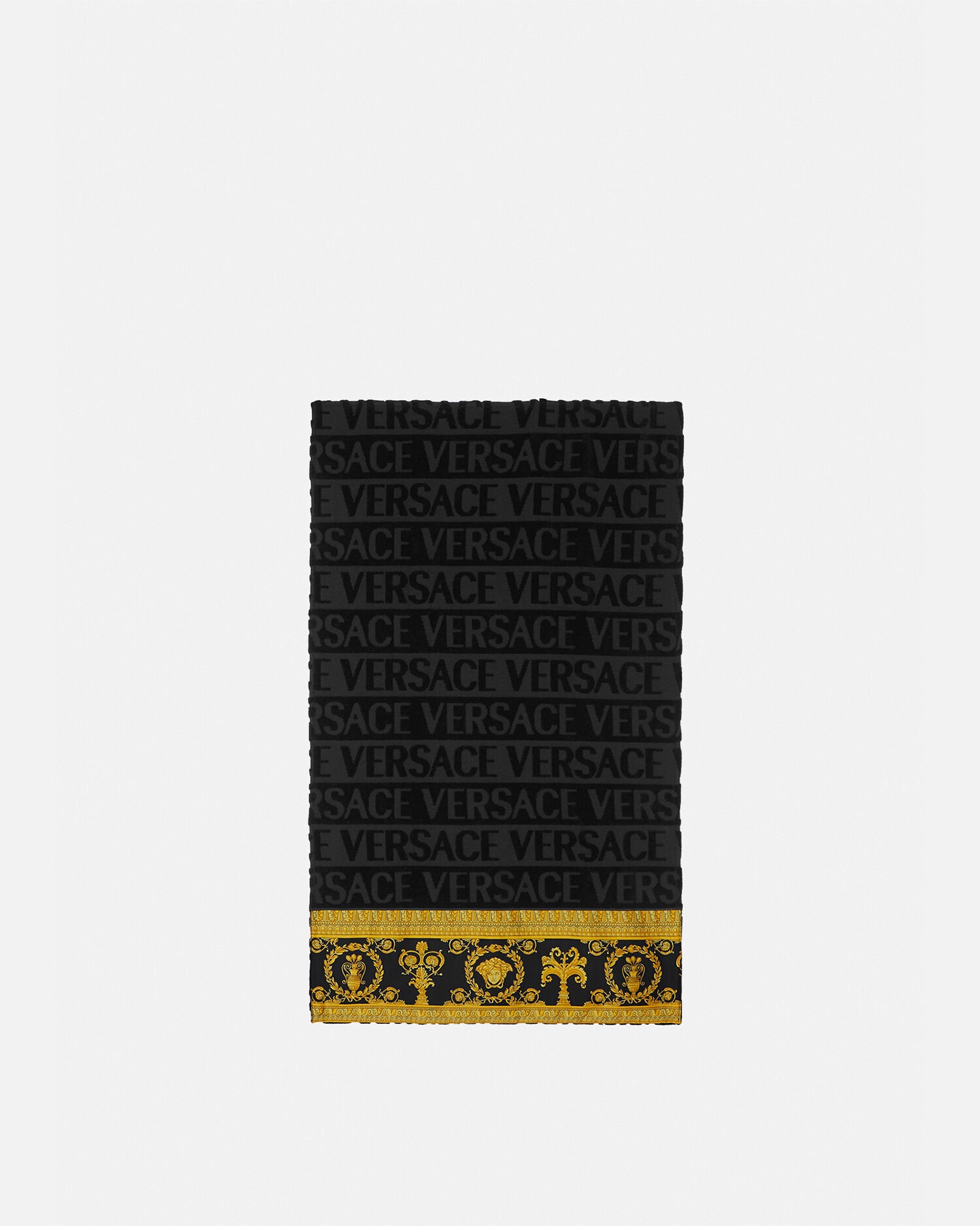 I Baroque Hand Towel Black VERSACE CA