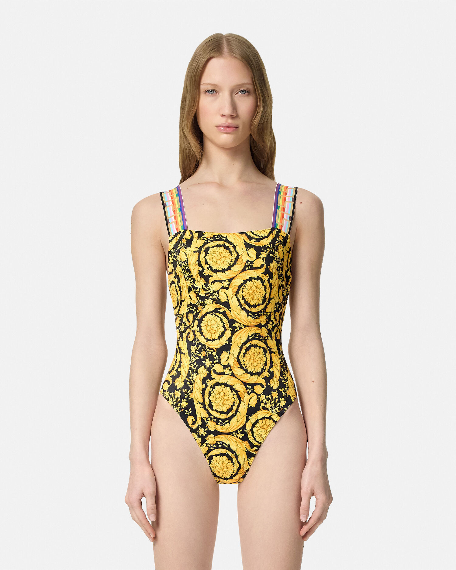 Versace one piece swimsuit on sale