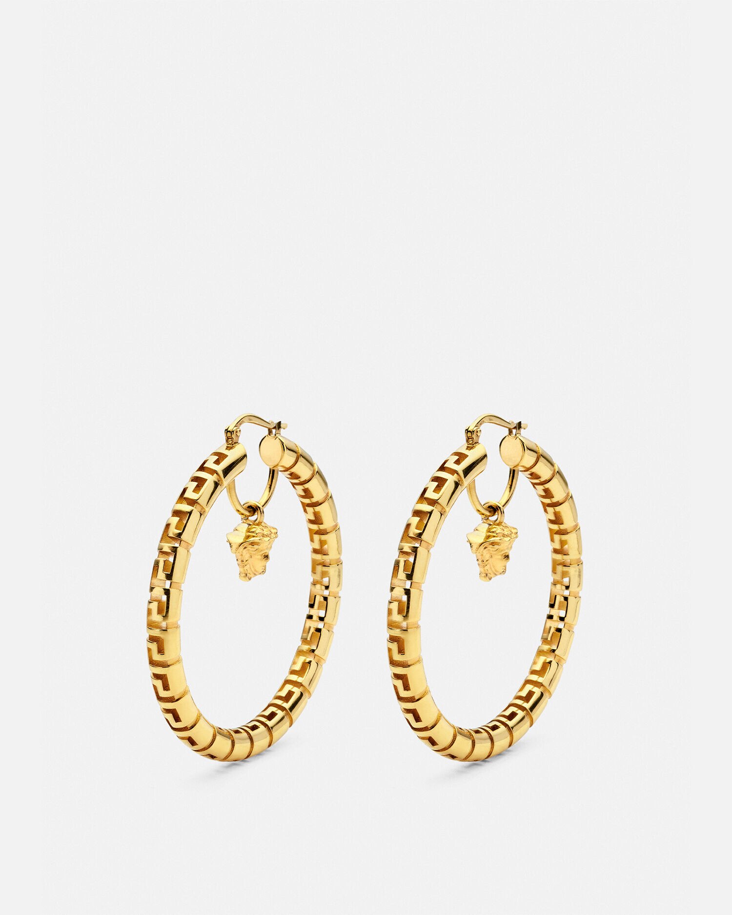 Versace Greca Hoop Earrings for Women Online Store EU