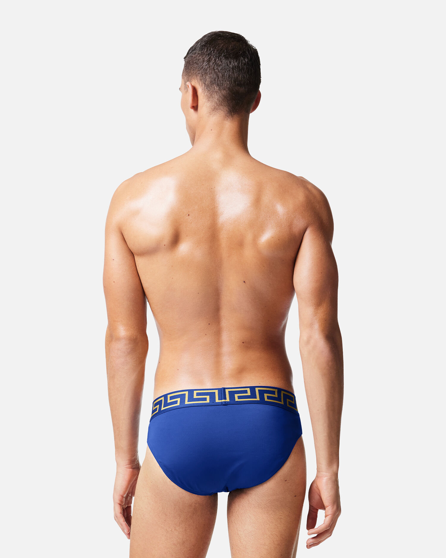 Versace store men's swimwear