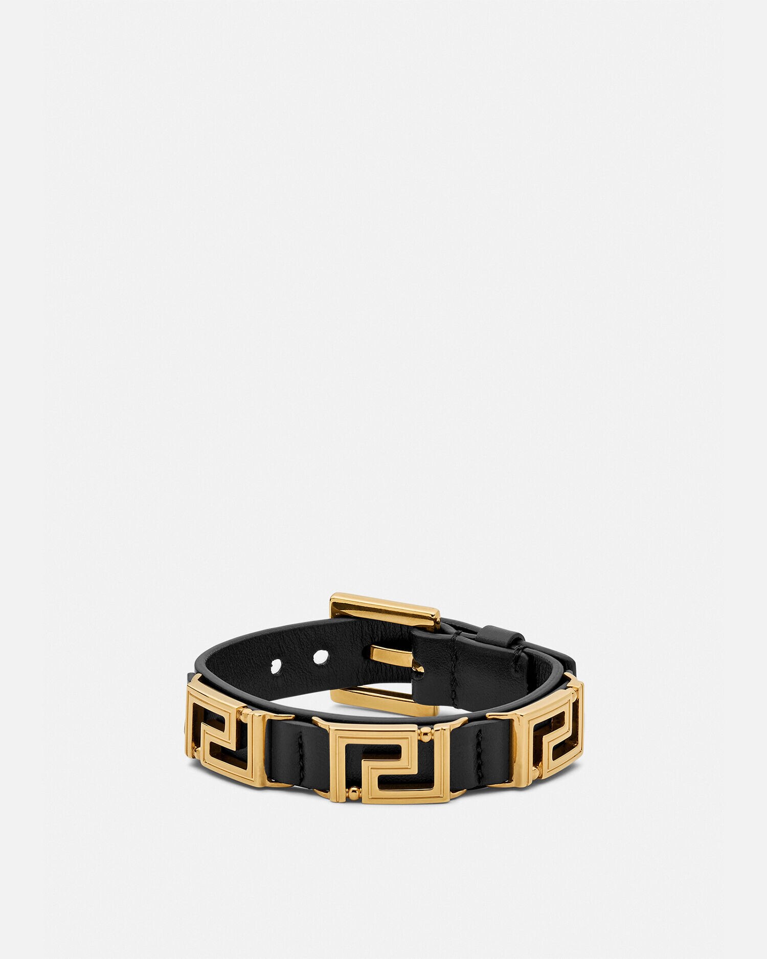 Gv greca leather bracelet new arrivals