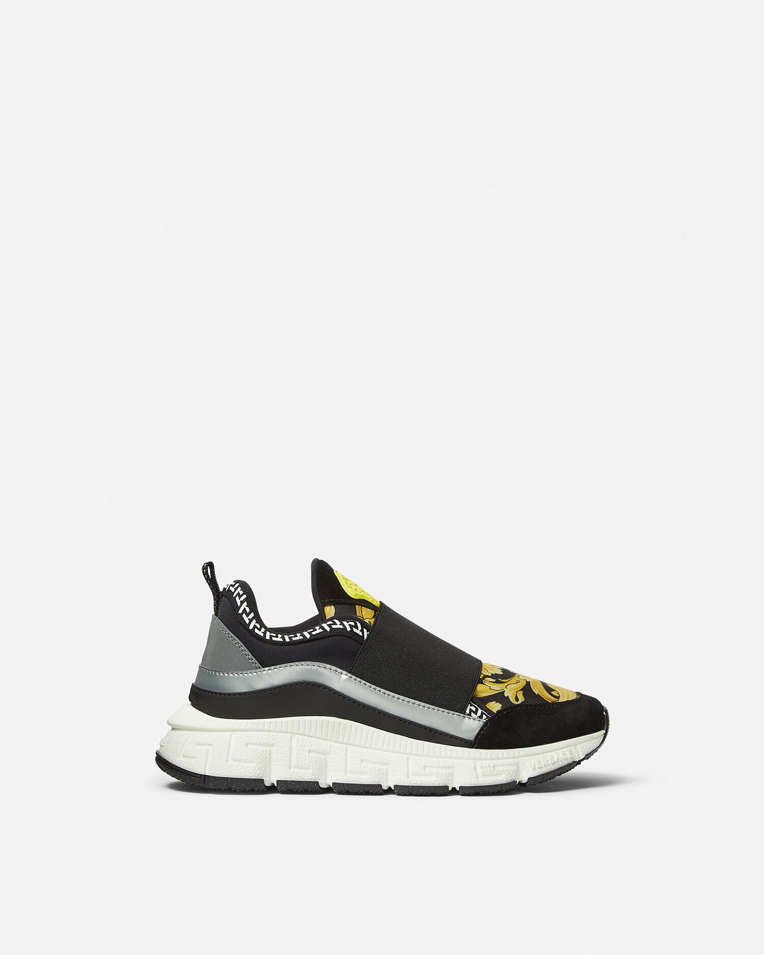Versace Kids Barocco Trigreca Kids Trainers for Girls Online