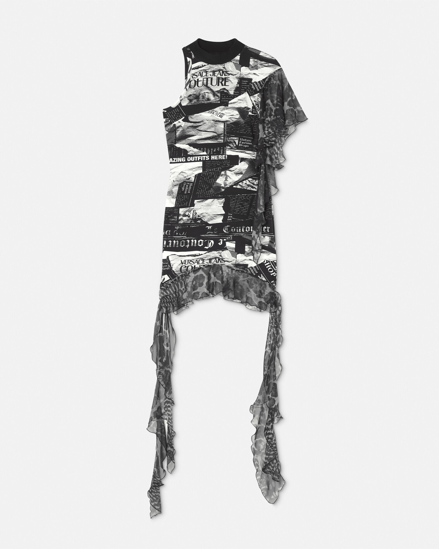 Versace on sale tabloid dress