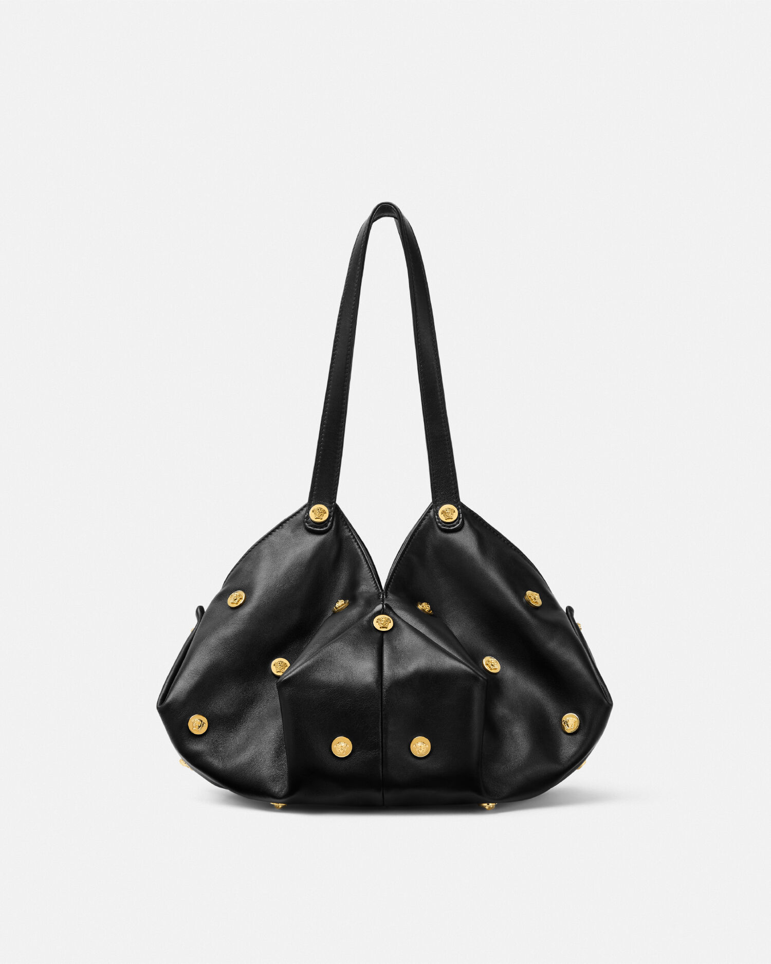Protea Embellished Nappa Shoulder Bag