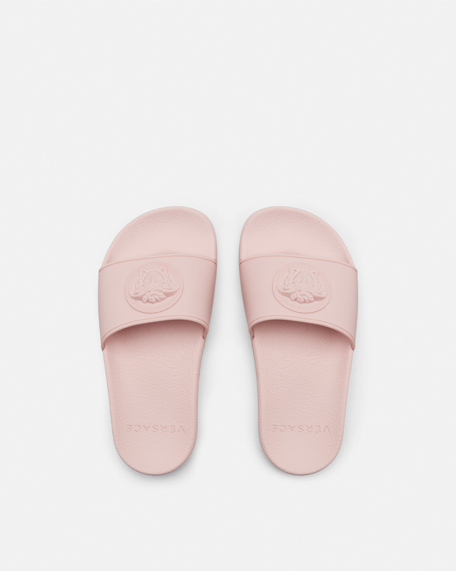 Light pink versace slides deals