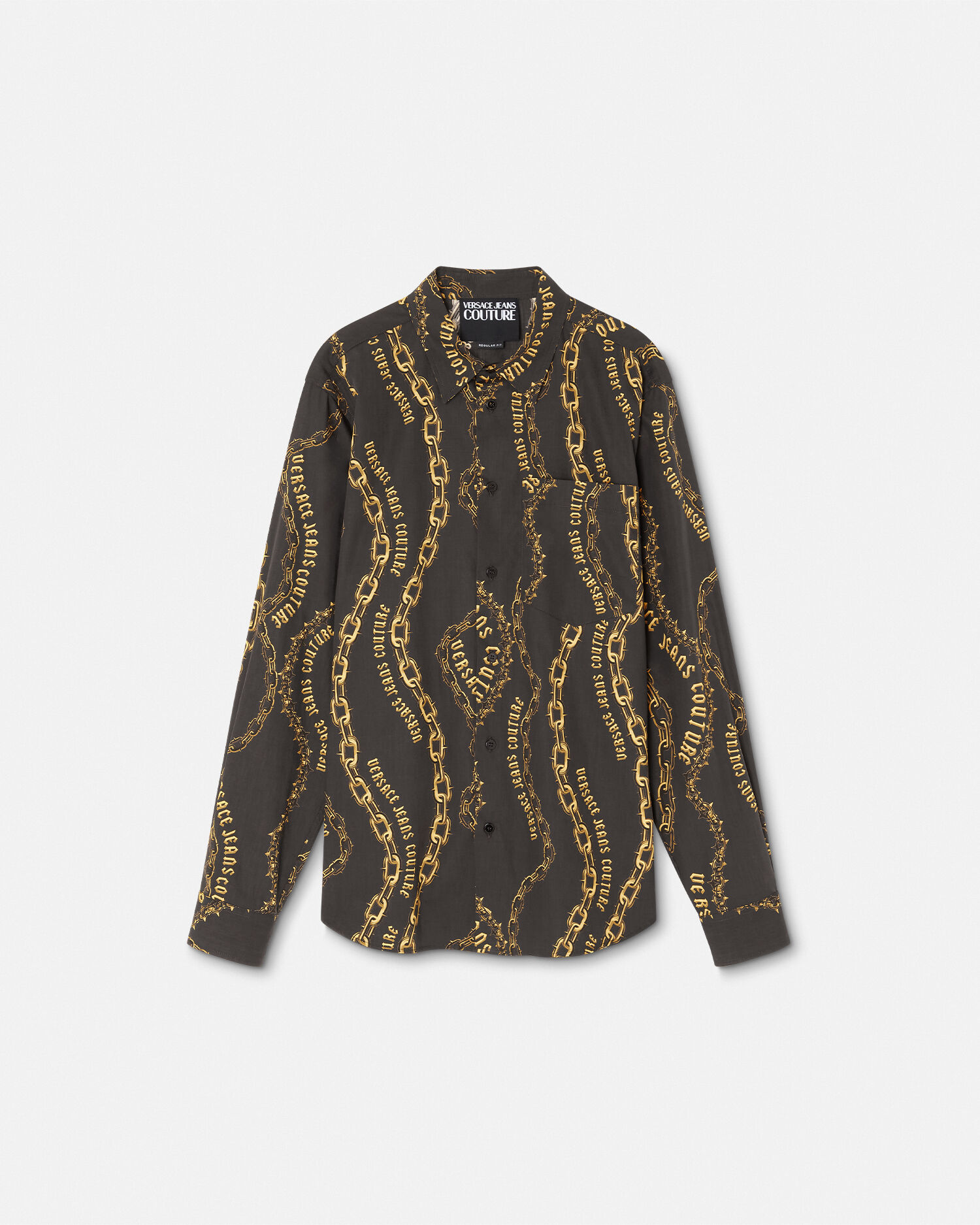 Versace gold chain shirt cheap