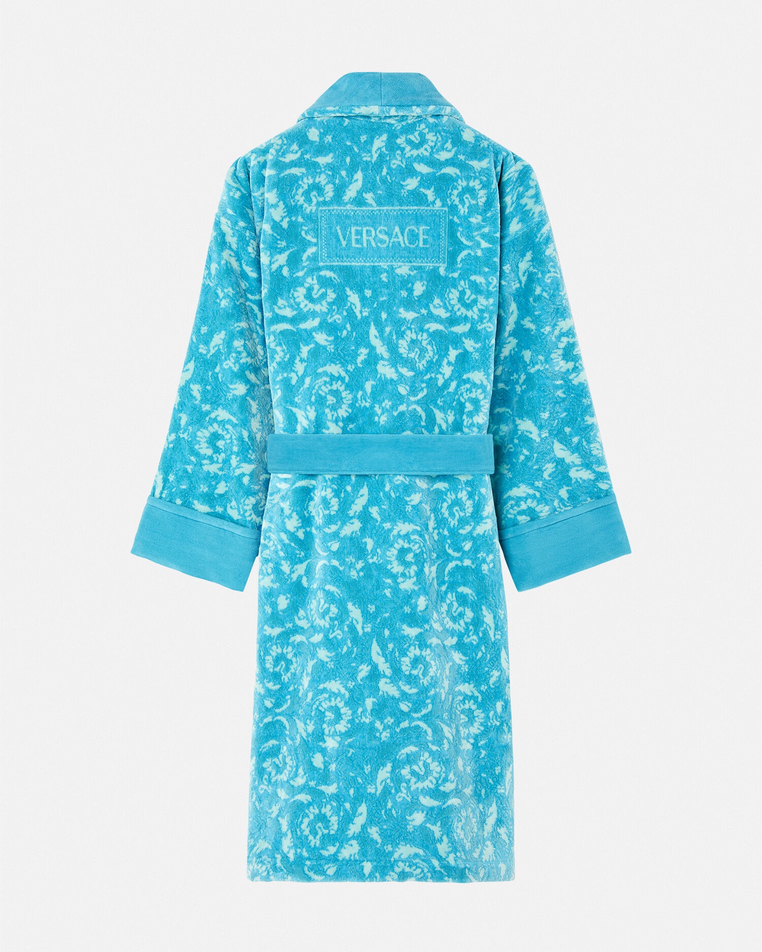 Faux peignoir versace top