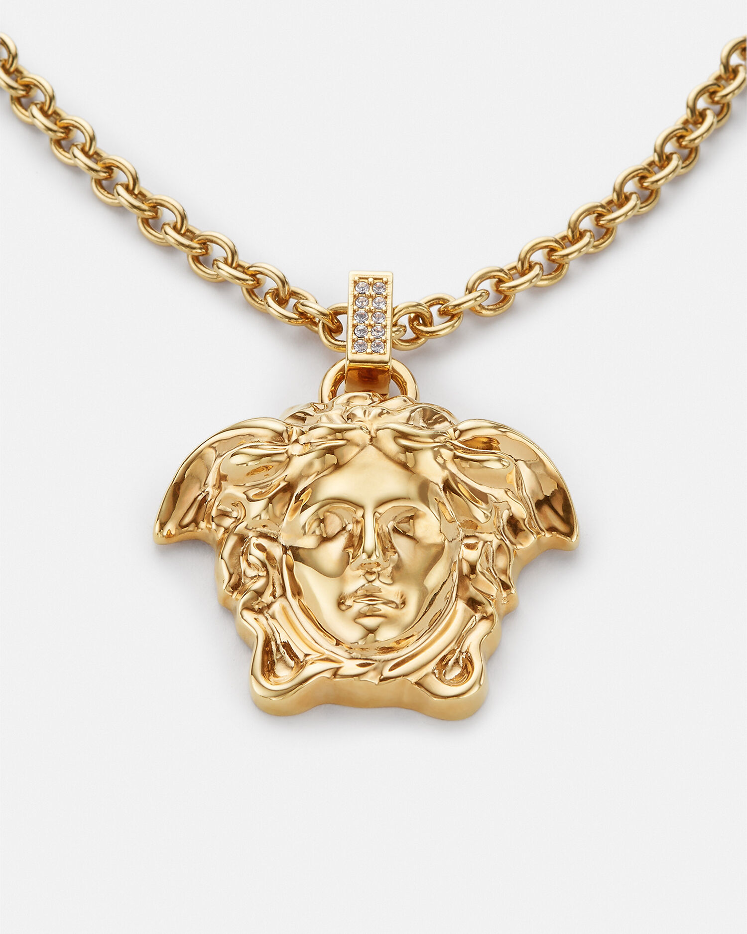 Versace necklace mens hotsell gold