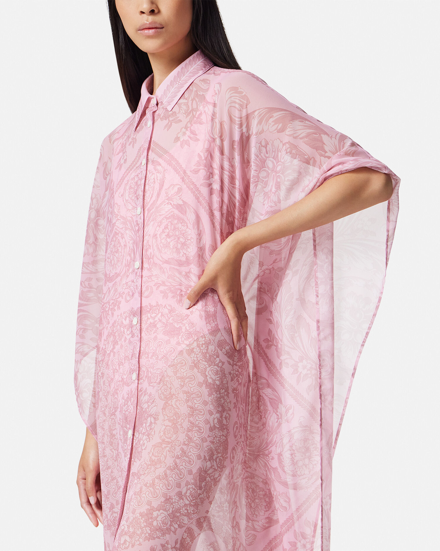 Versace top kaftan dress