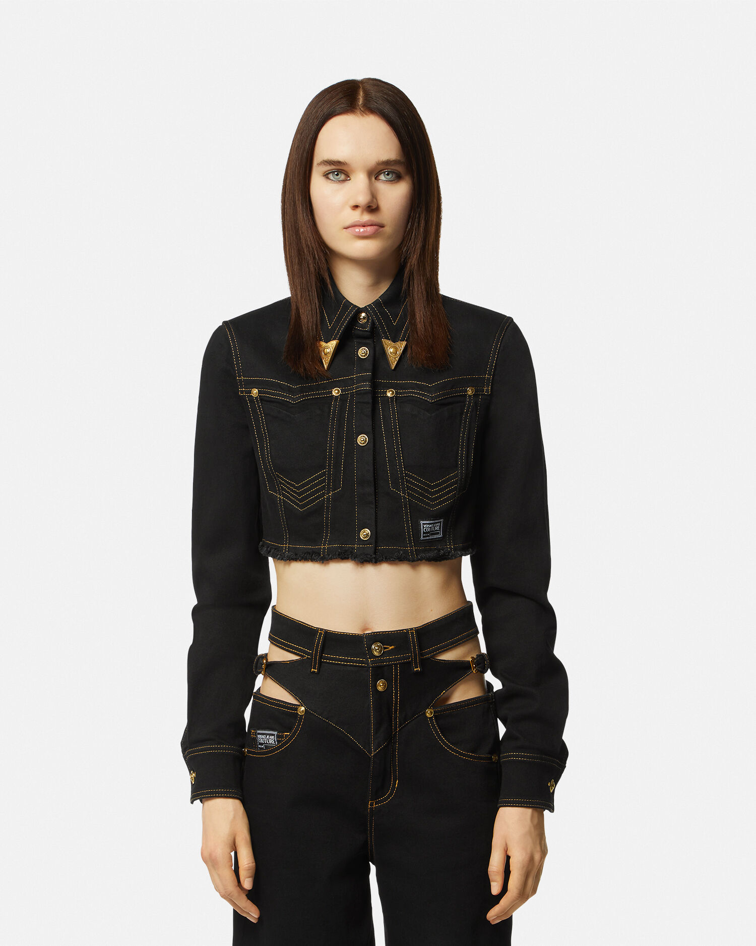 Versace jean jacket 2025