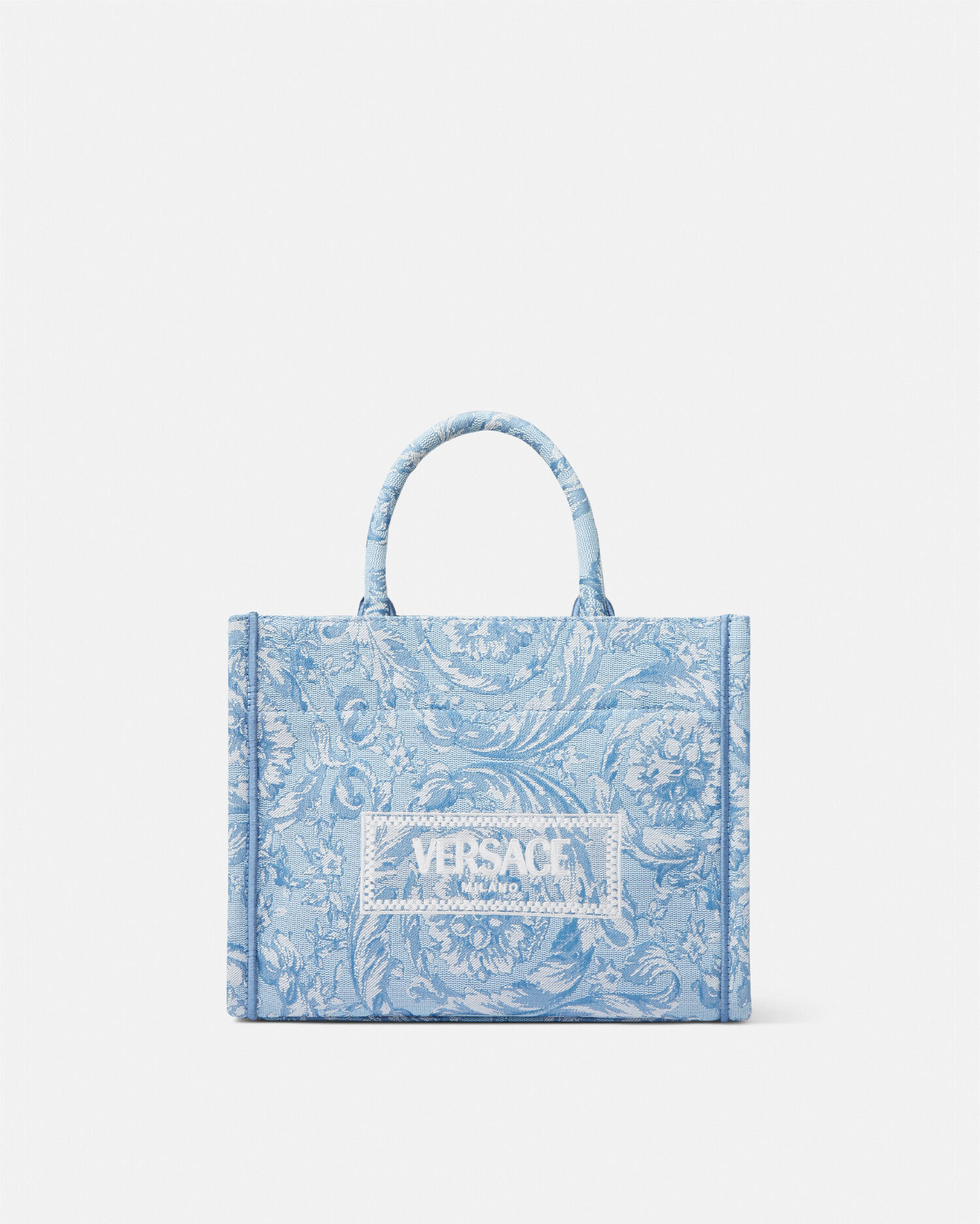Versace blue bag store