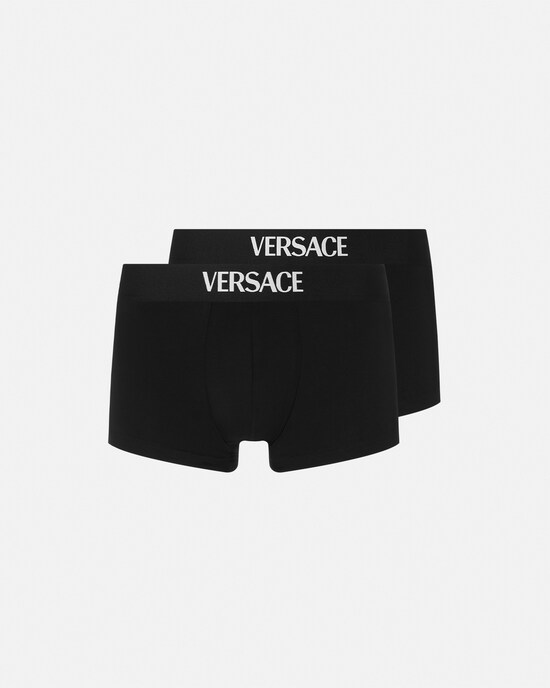 Boxershorts aus Baumwolljersey im 2er-Pack Schwarz 1