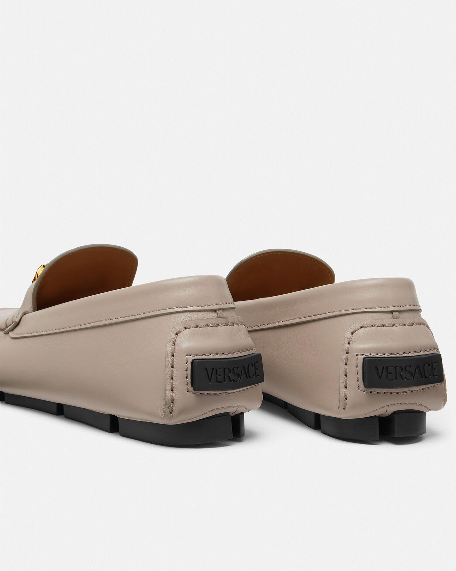 La Medusa Driver Shoes Beige VERSACE CA