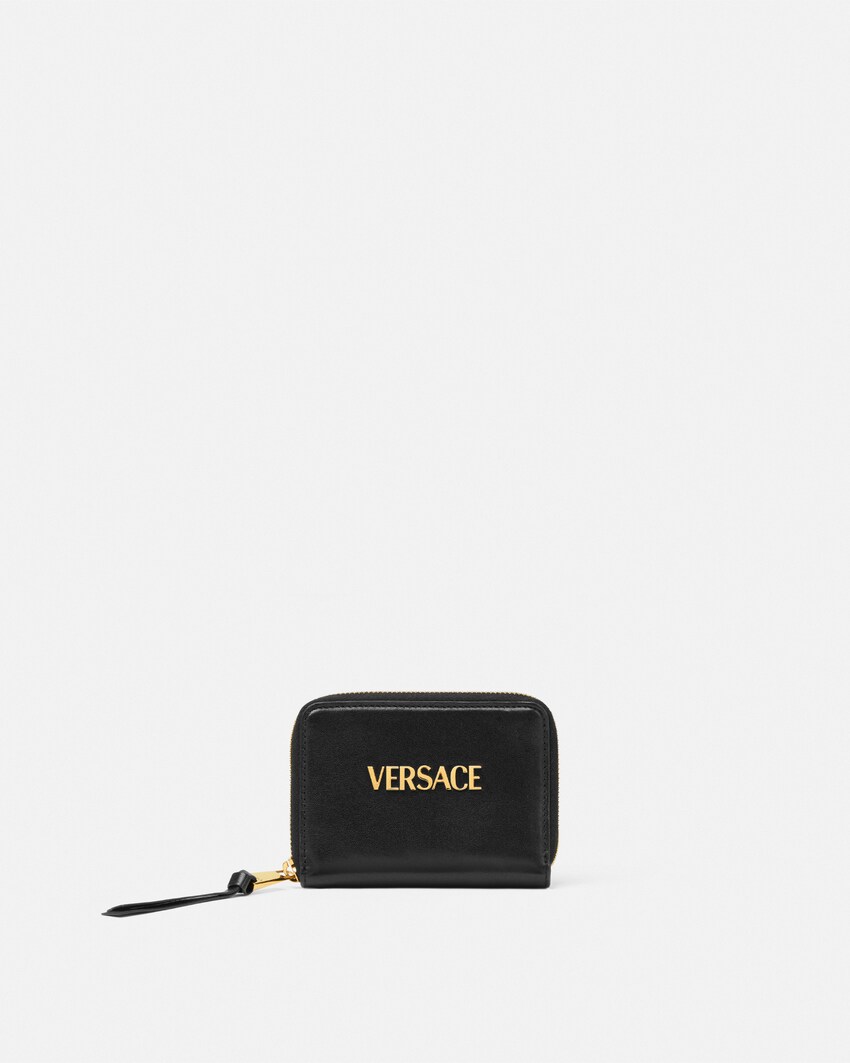 Versace Tag portafoglio in nappa