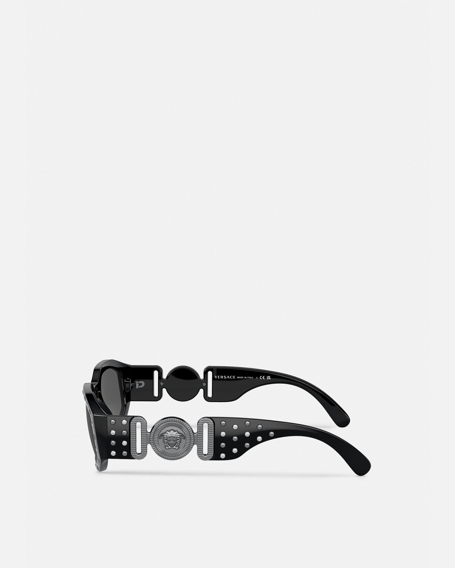 Studded Medusa Biggie Sunglasses