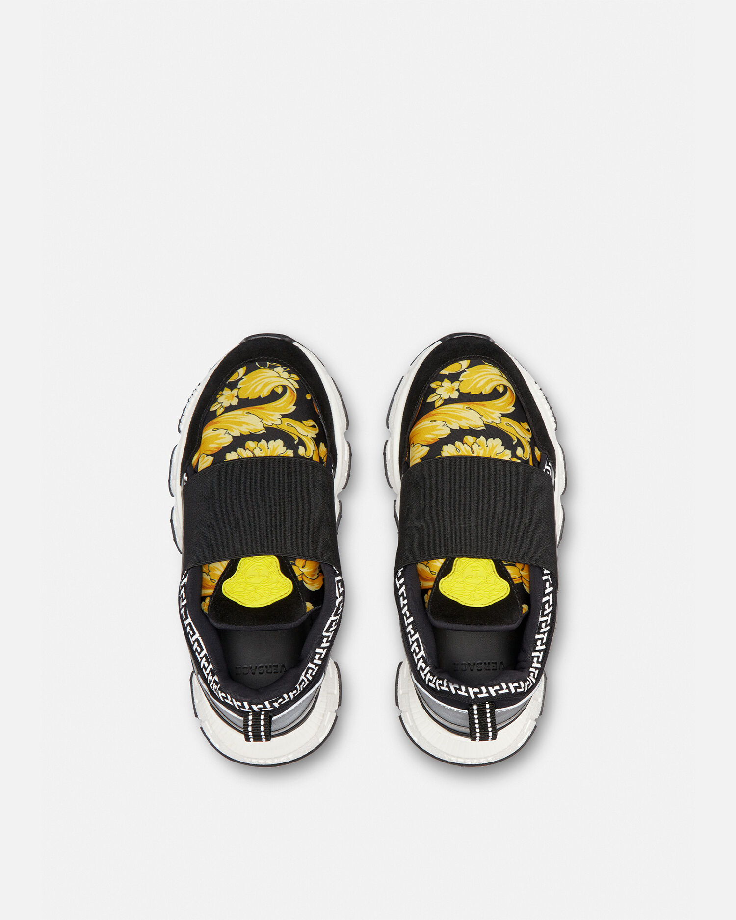 Versace Kids Barocco Trigreca Kids Sneakers for Girls US Online