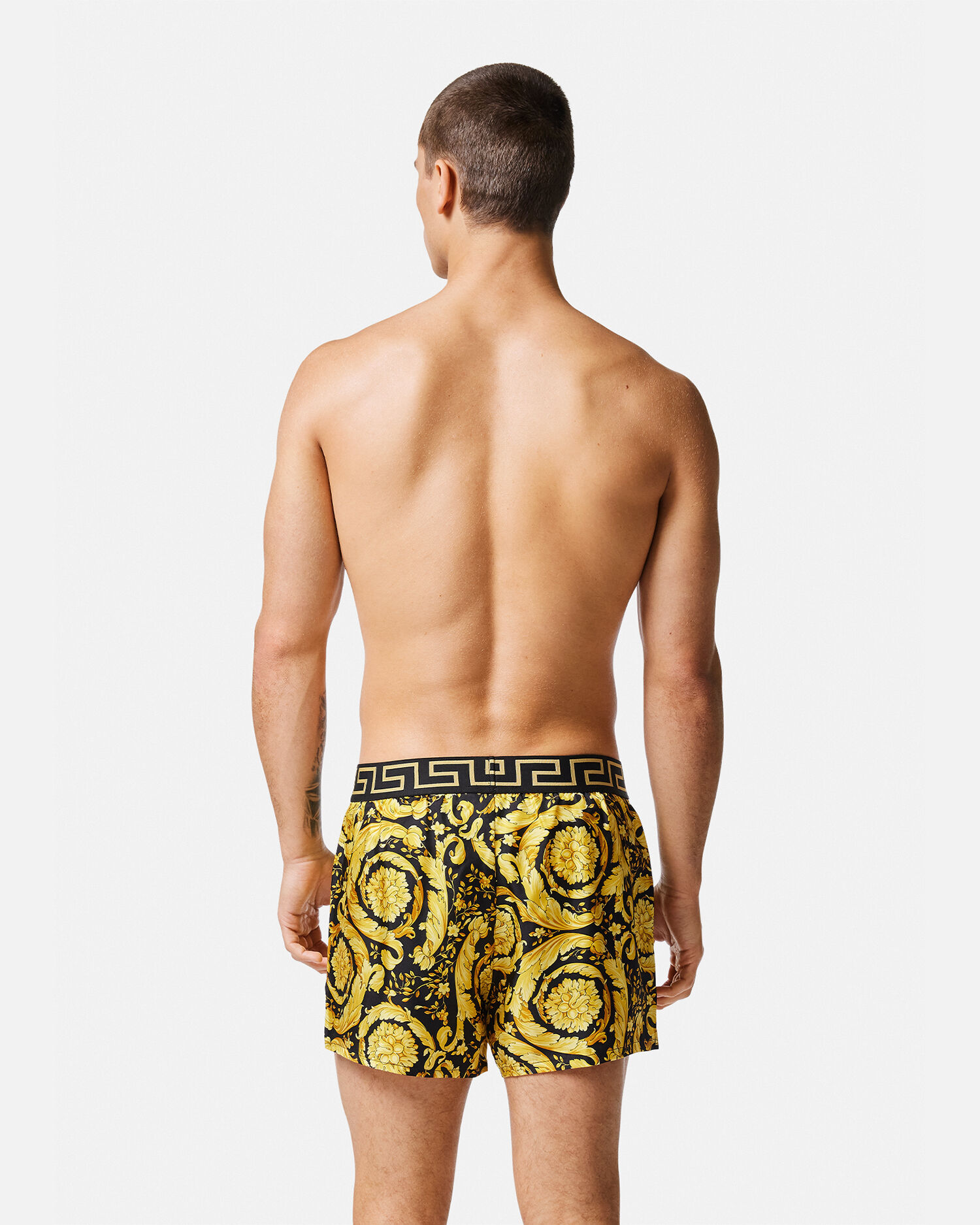 Barocco Silk Pajama Shorts