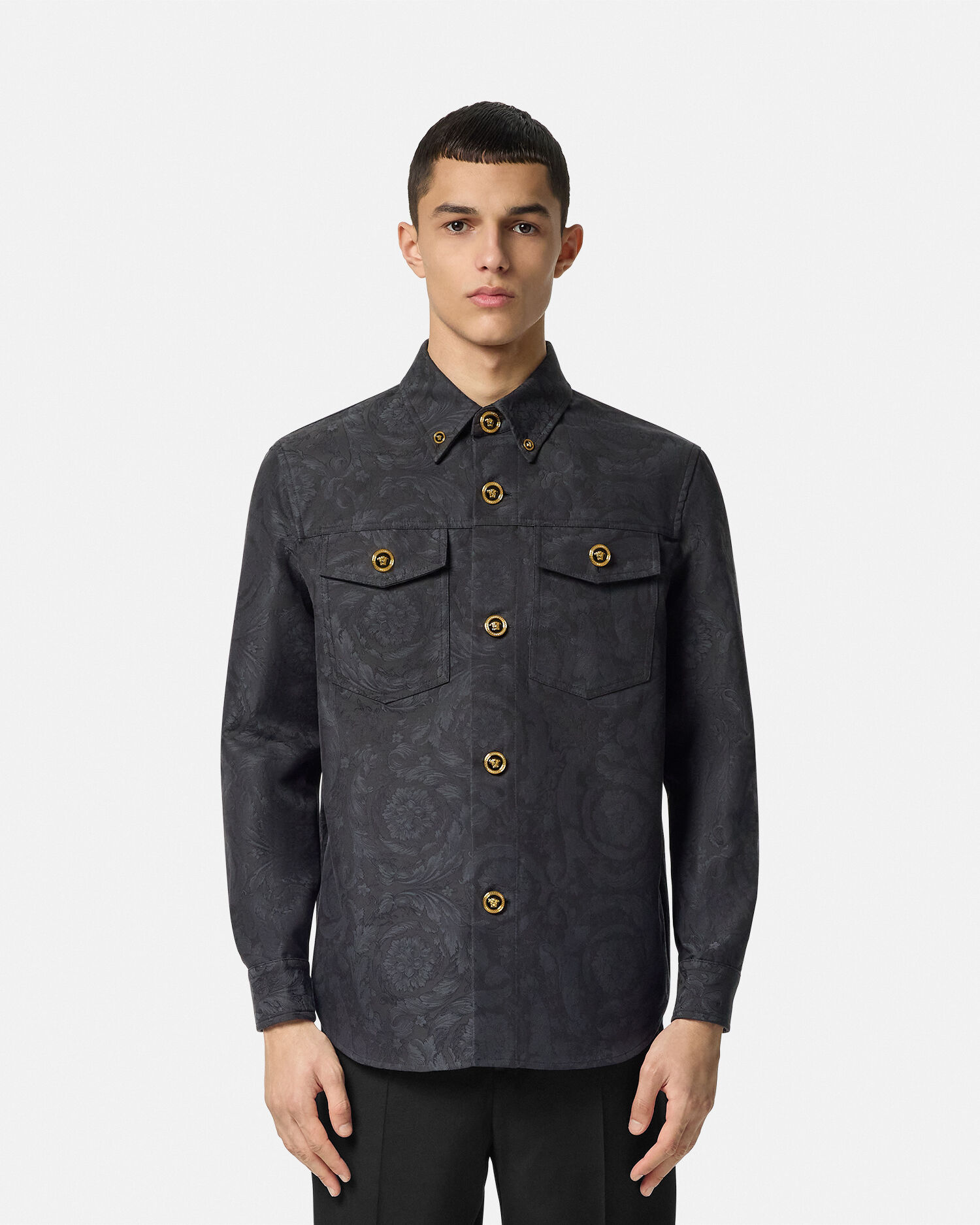 Barocco Jacquard Overshirt