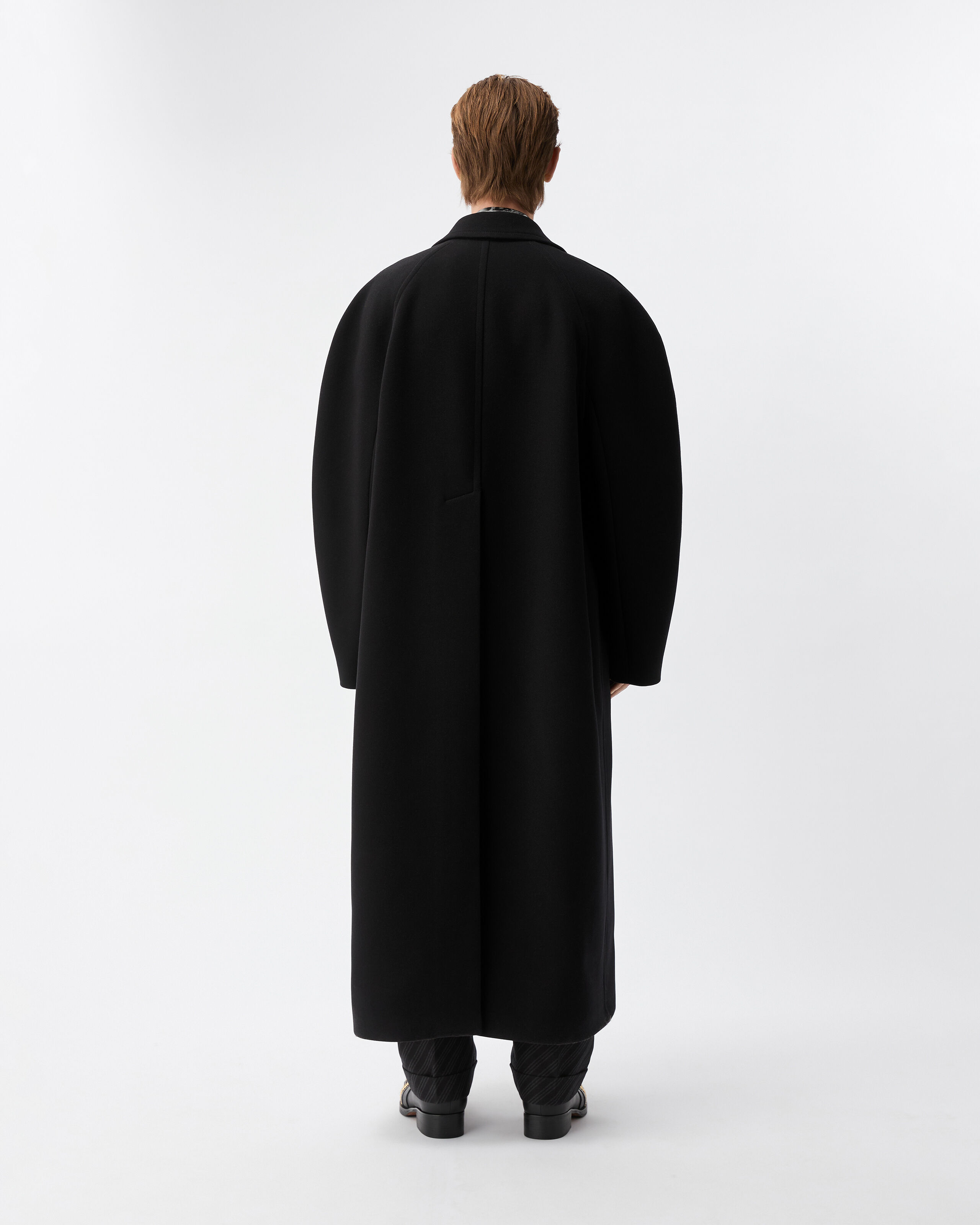 Cavalry Wool Coat | VERSACE US