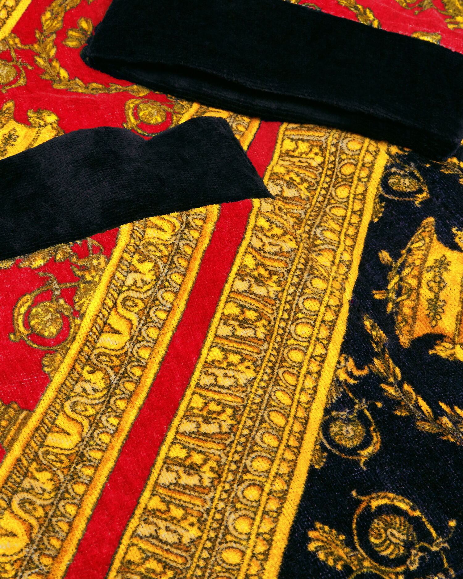 Peignoir versace online rouge
