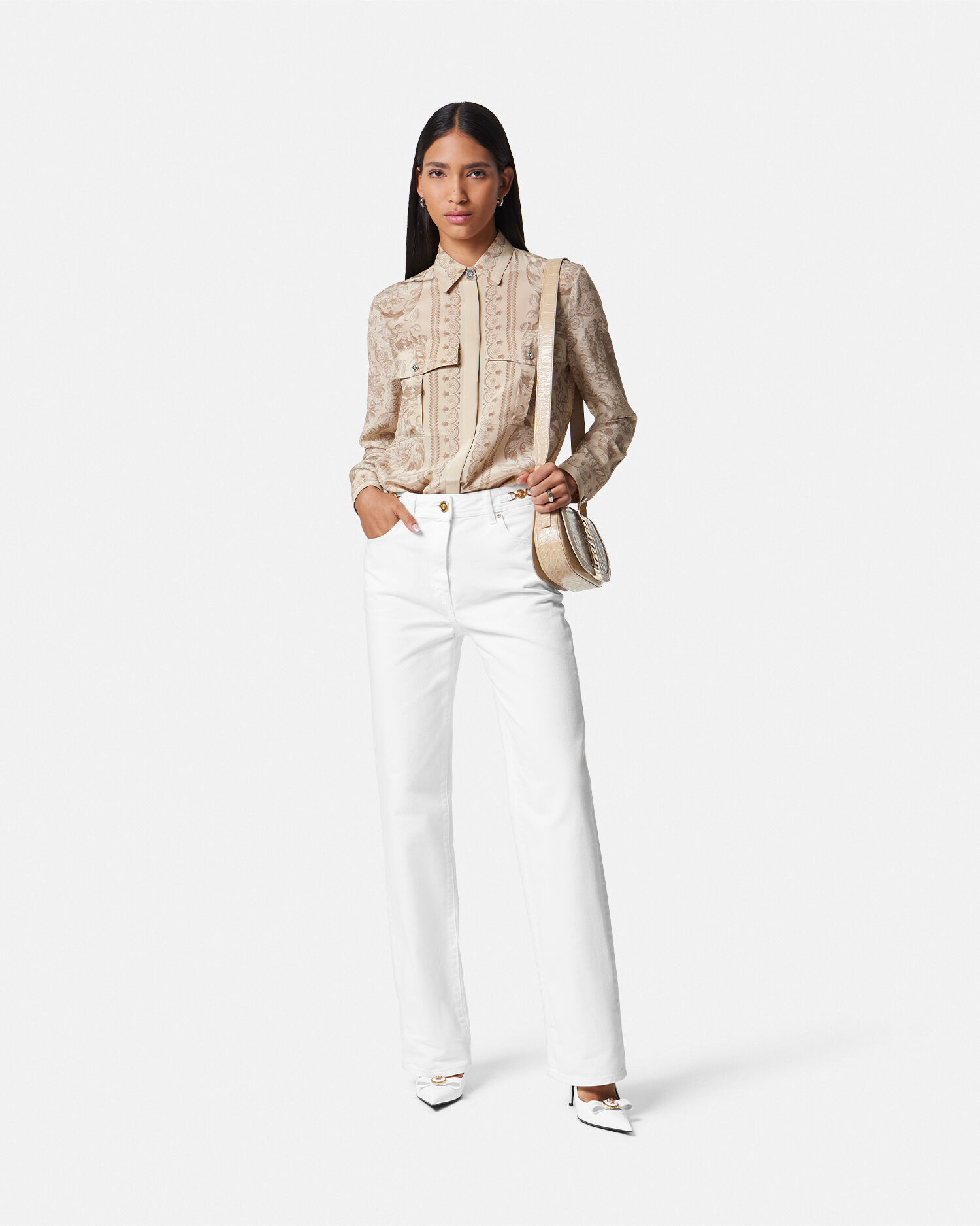 Versace Barocco Silk Shirt VERSACE