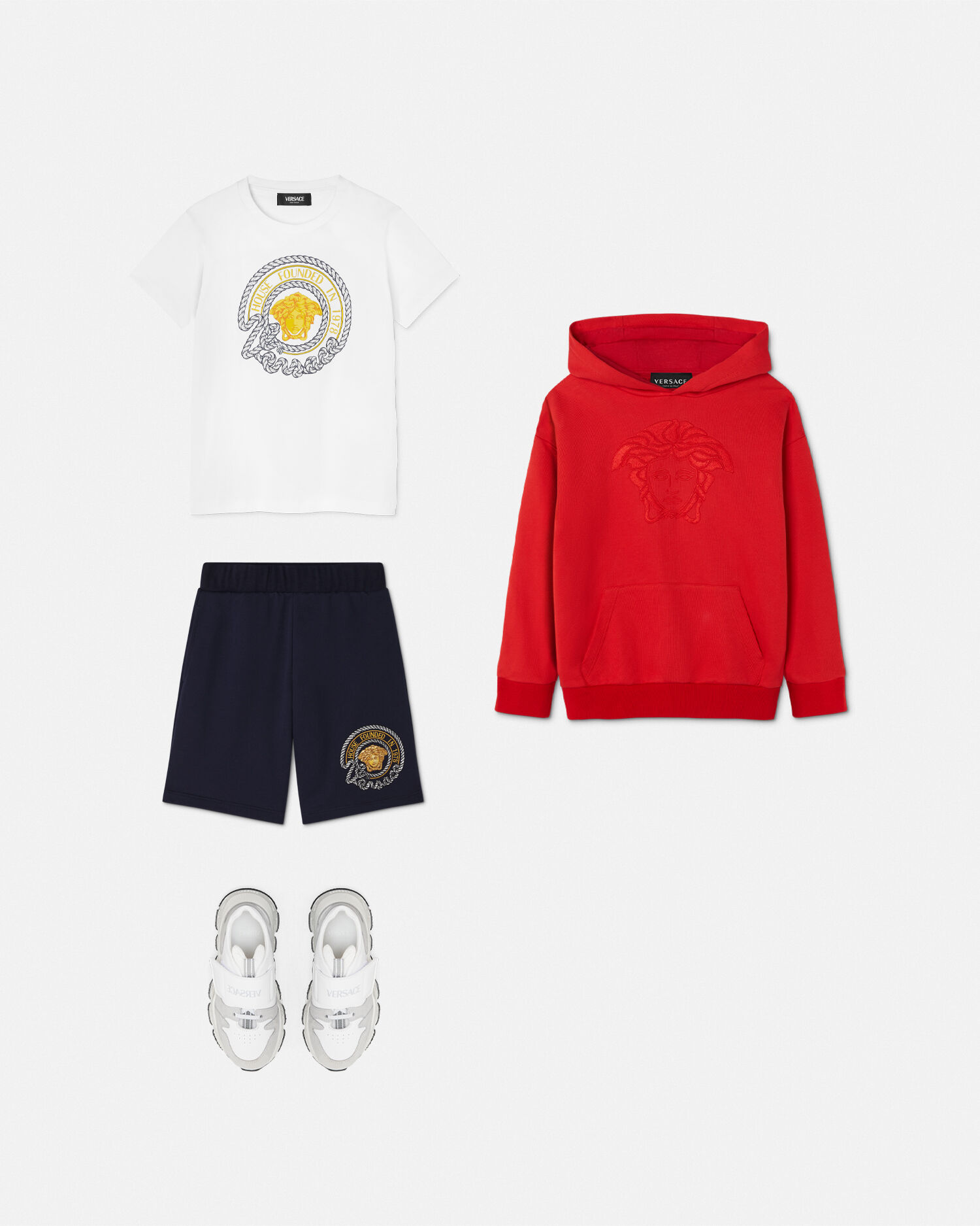 Felpa sales versace rossa