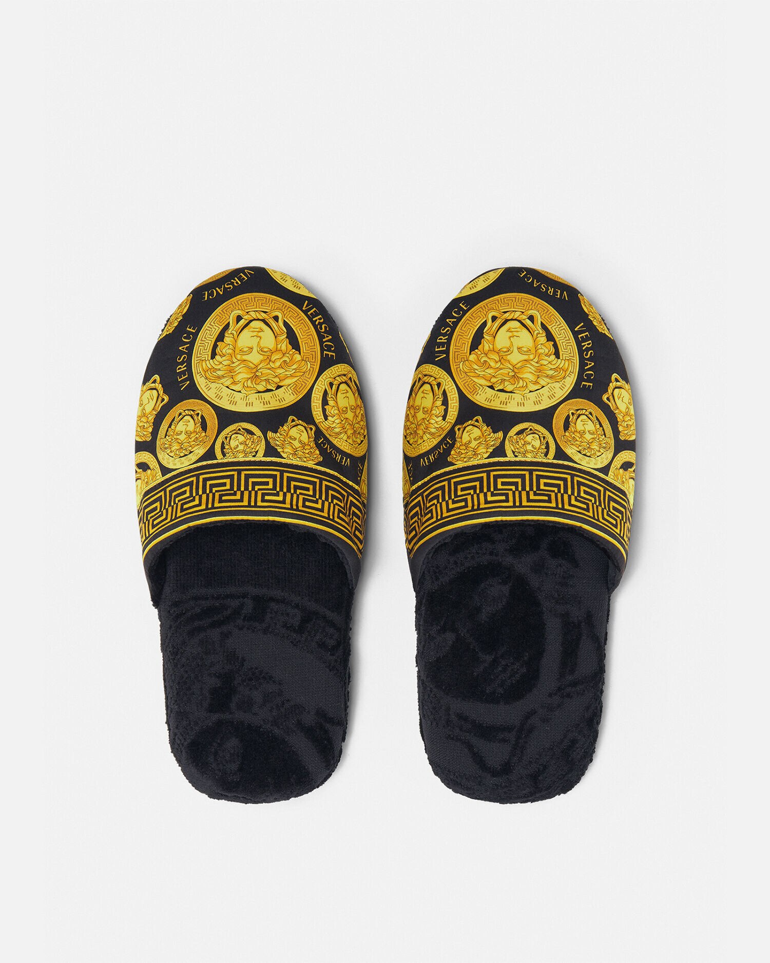 Versace hotsell medusa slippers