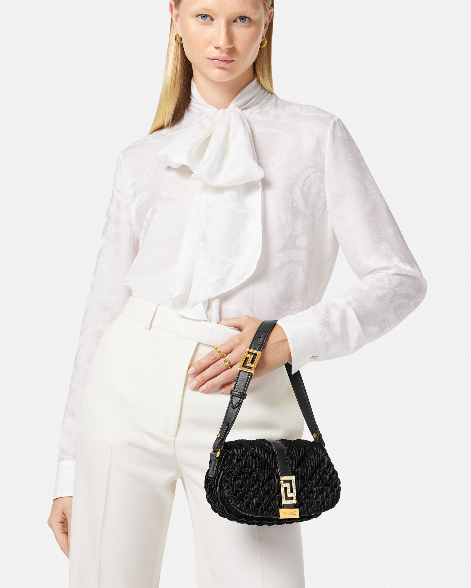 Versace velvet bag deals