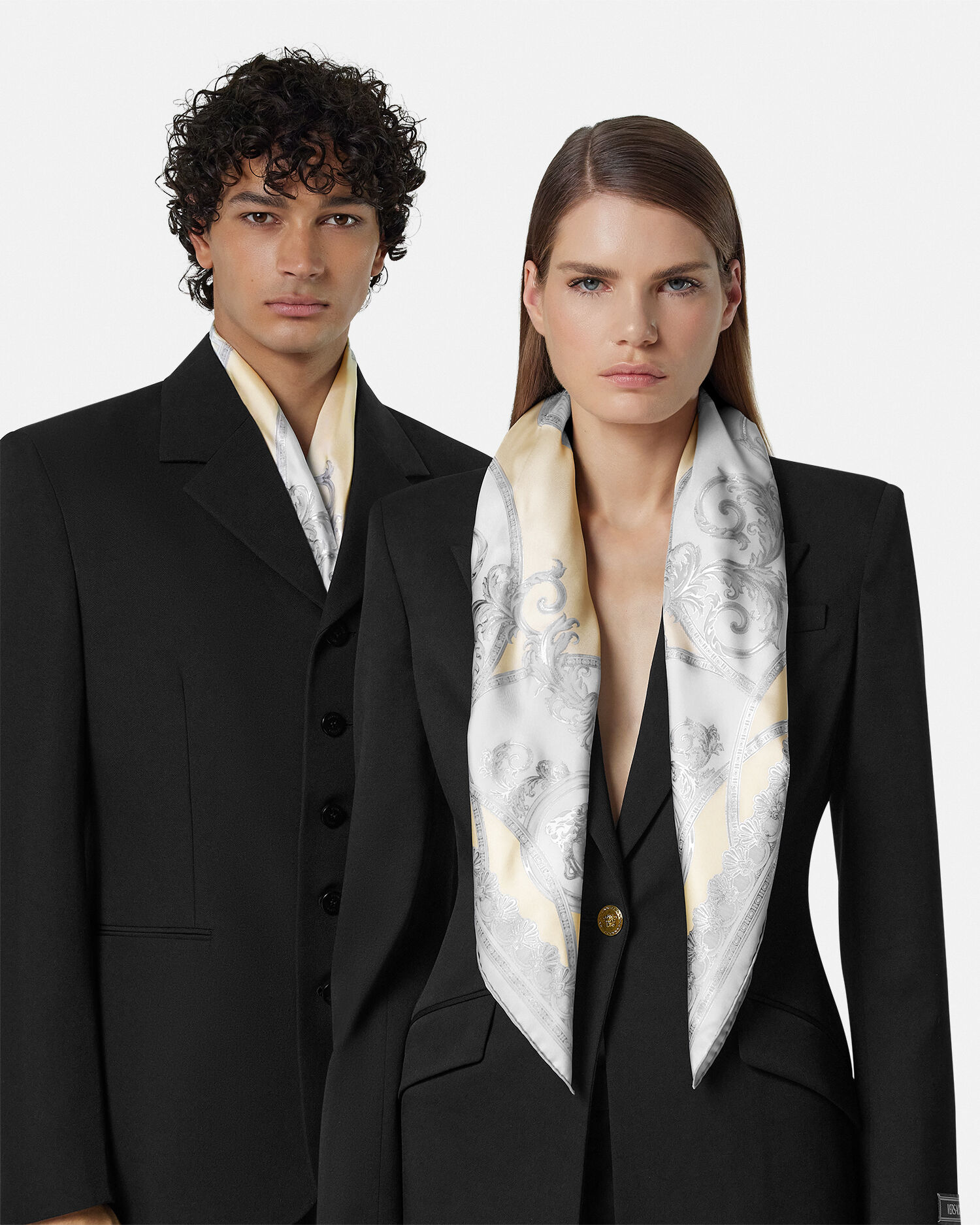 Men s Luxury Ties Scarves Gloves Collection VERSACE UK