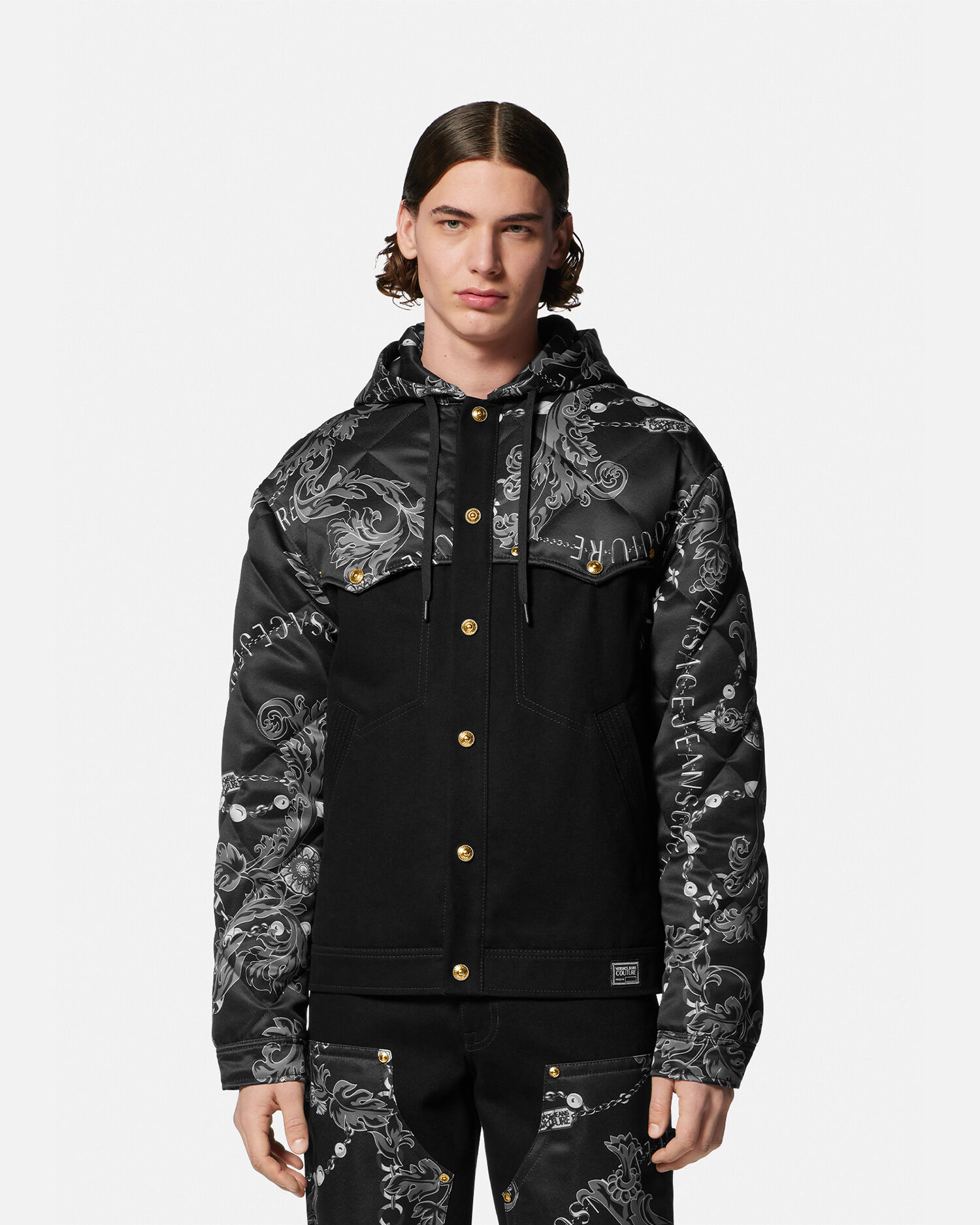 Versace top jeans veste